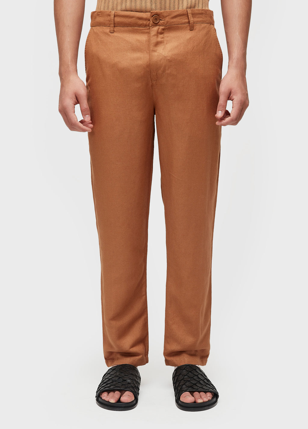 CALCA ALFAIATARIA FLUID LINEN