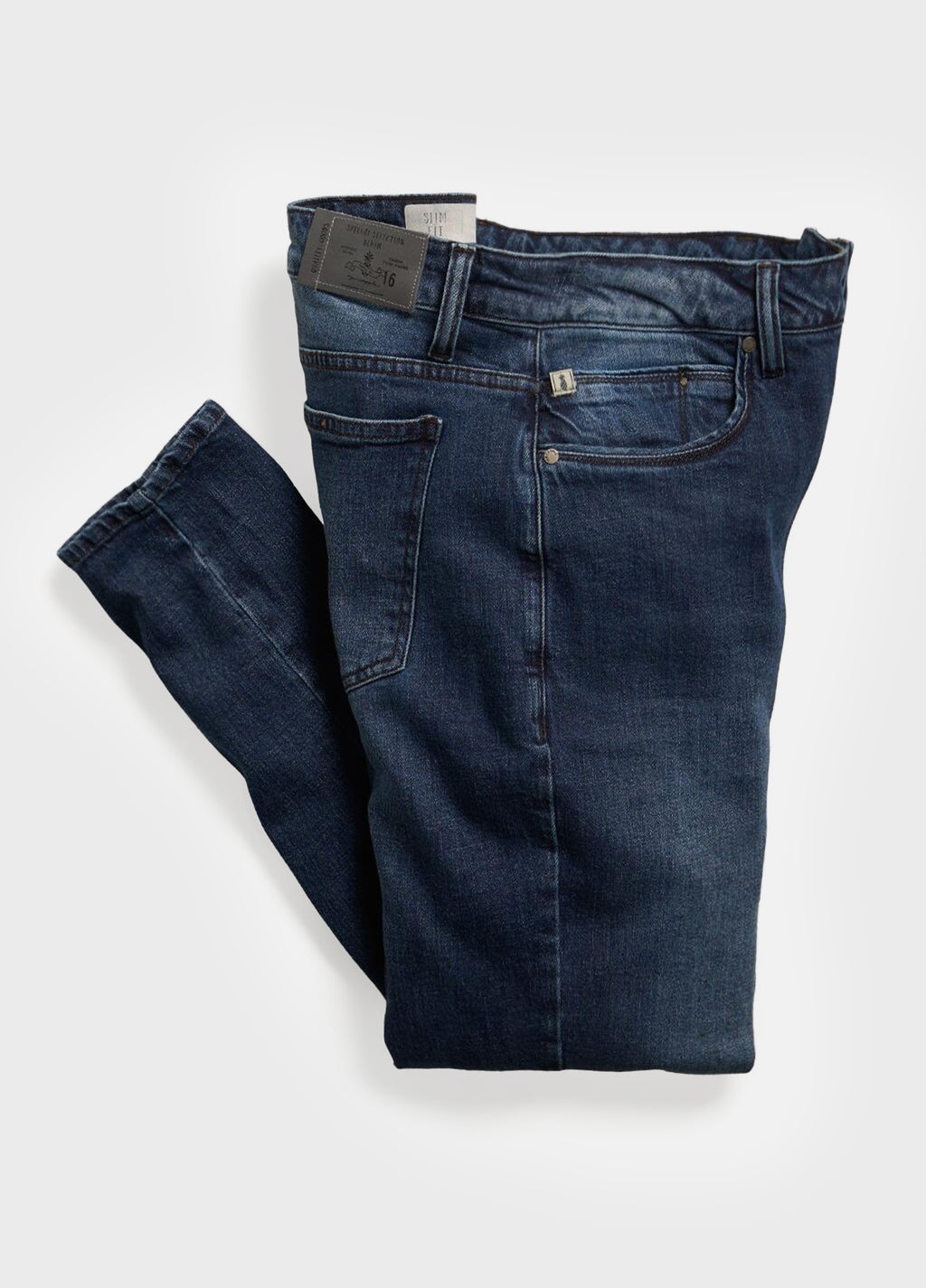 CALCA JEANS DEEP BLUE