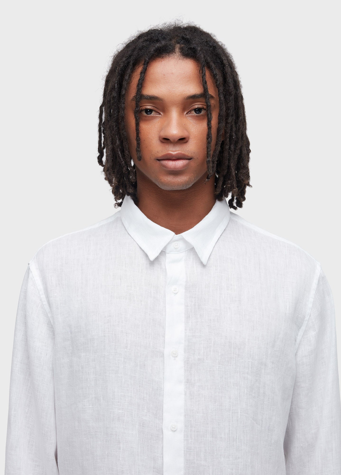 CAMISA CLASSIC LINEN ML SEM BOLSO