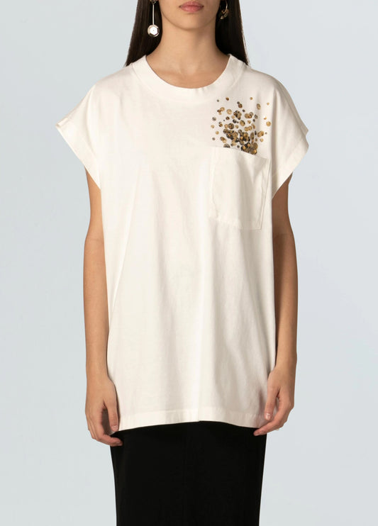 T-SHIRT FEM ORGANIC PAETE WATERCOLOR