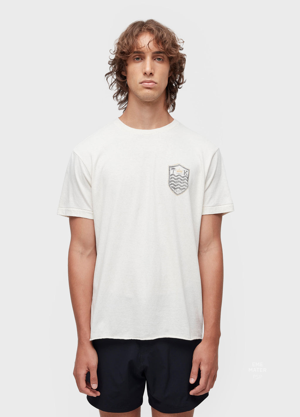 T-SHIRT BRASÃO RUSTIC LINEN MC