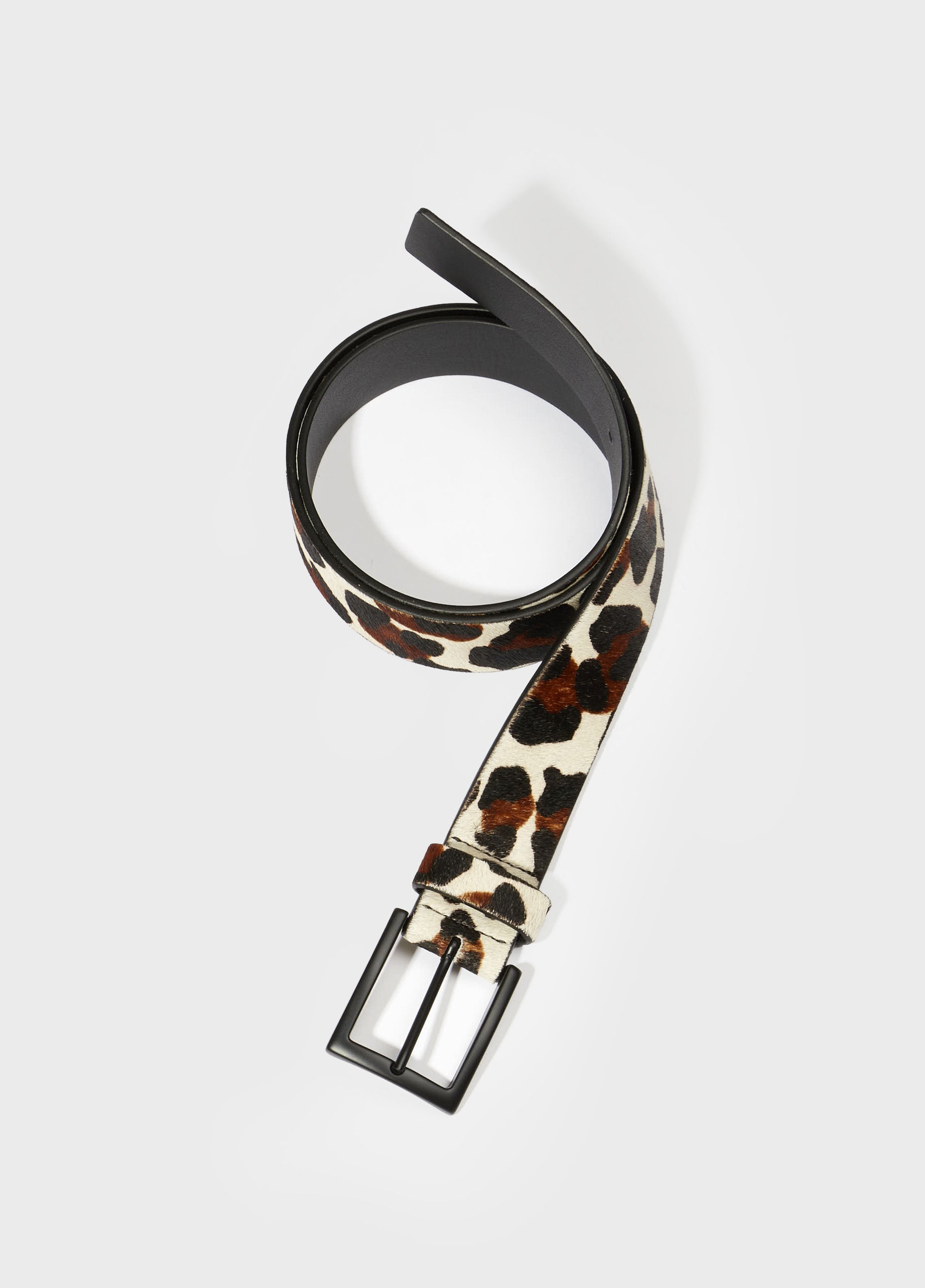 CINTO COURO PELO ONÇA