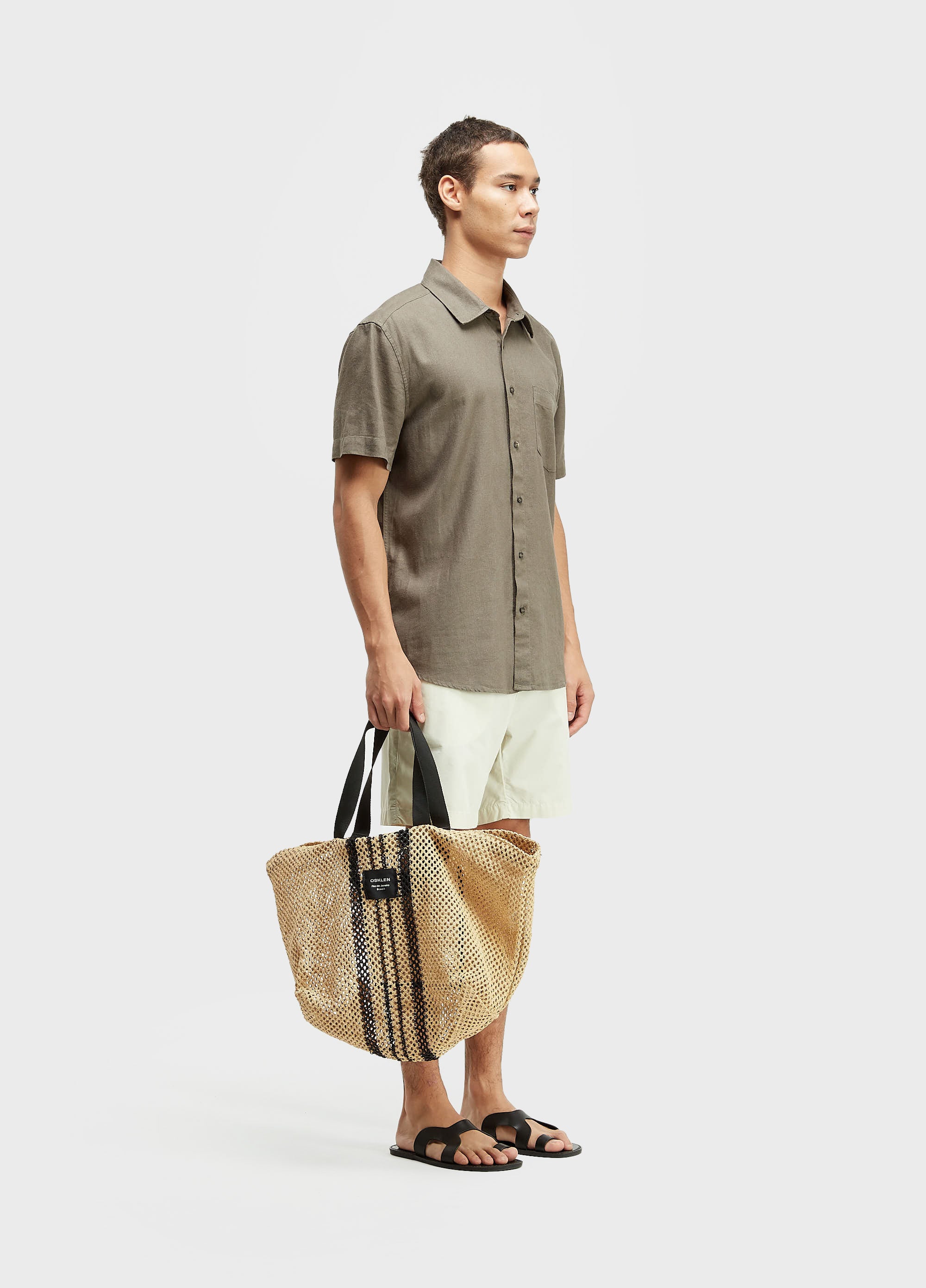 CAMISA LINEN CASUAL SOFT MC
