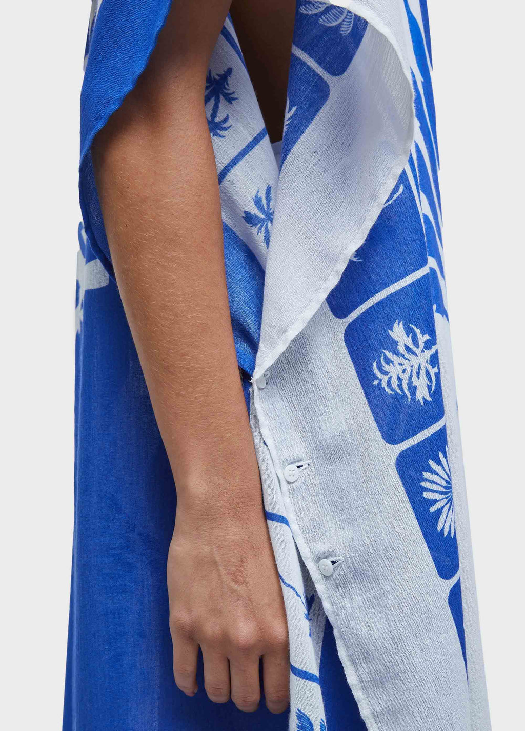 VESTIDO SCARF AZULEJO
