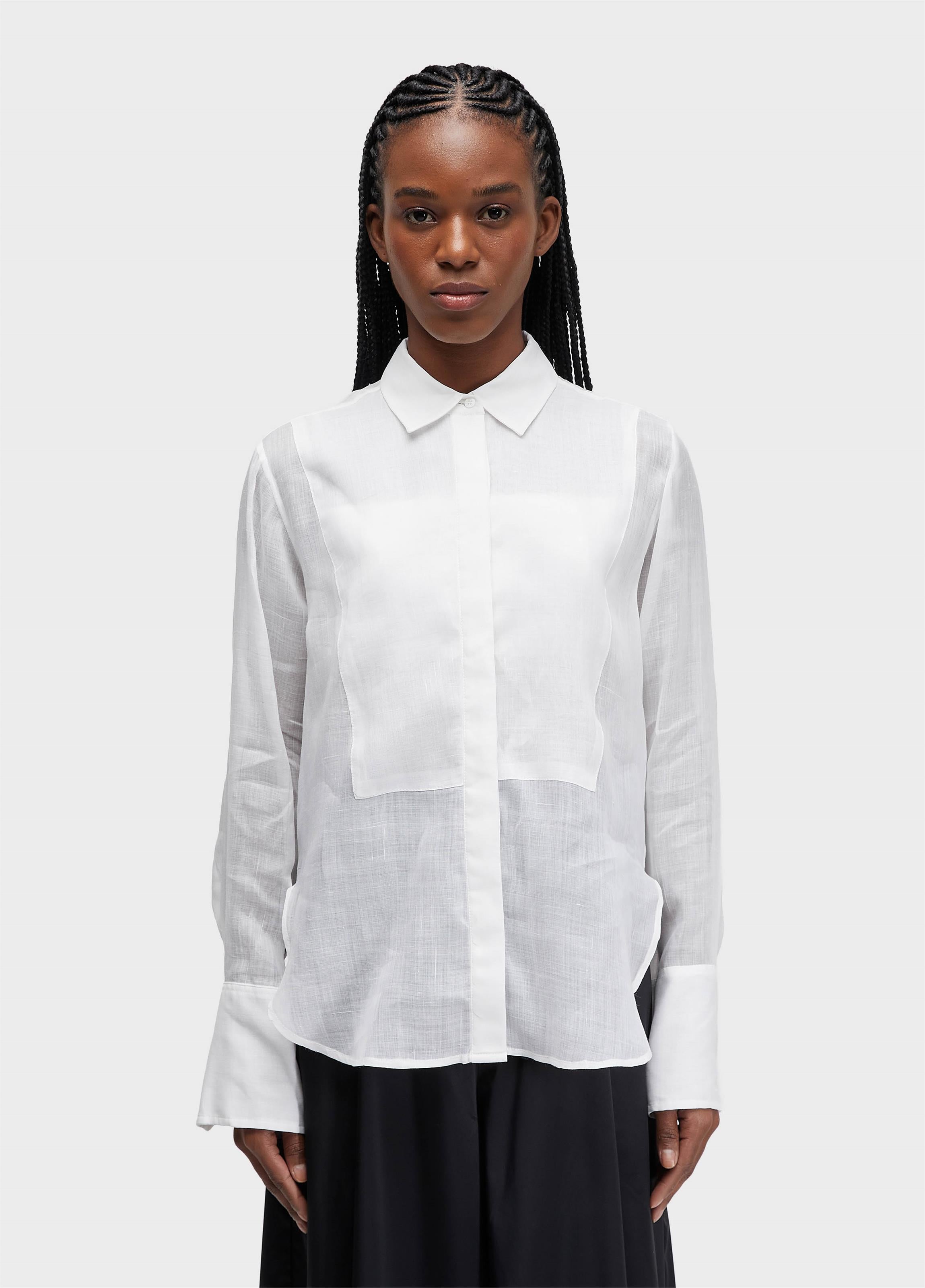 BLUSA ML ORGANDY