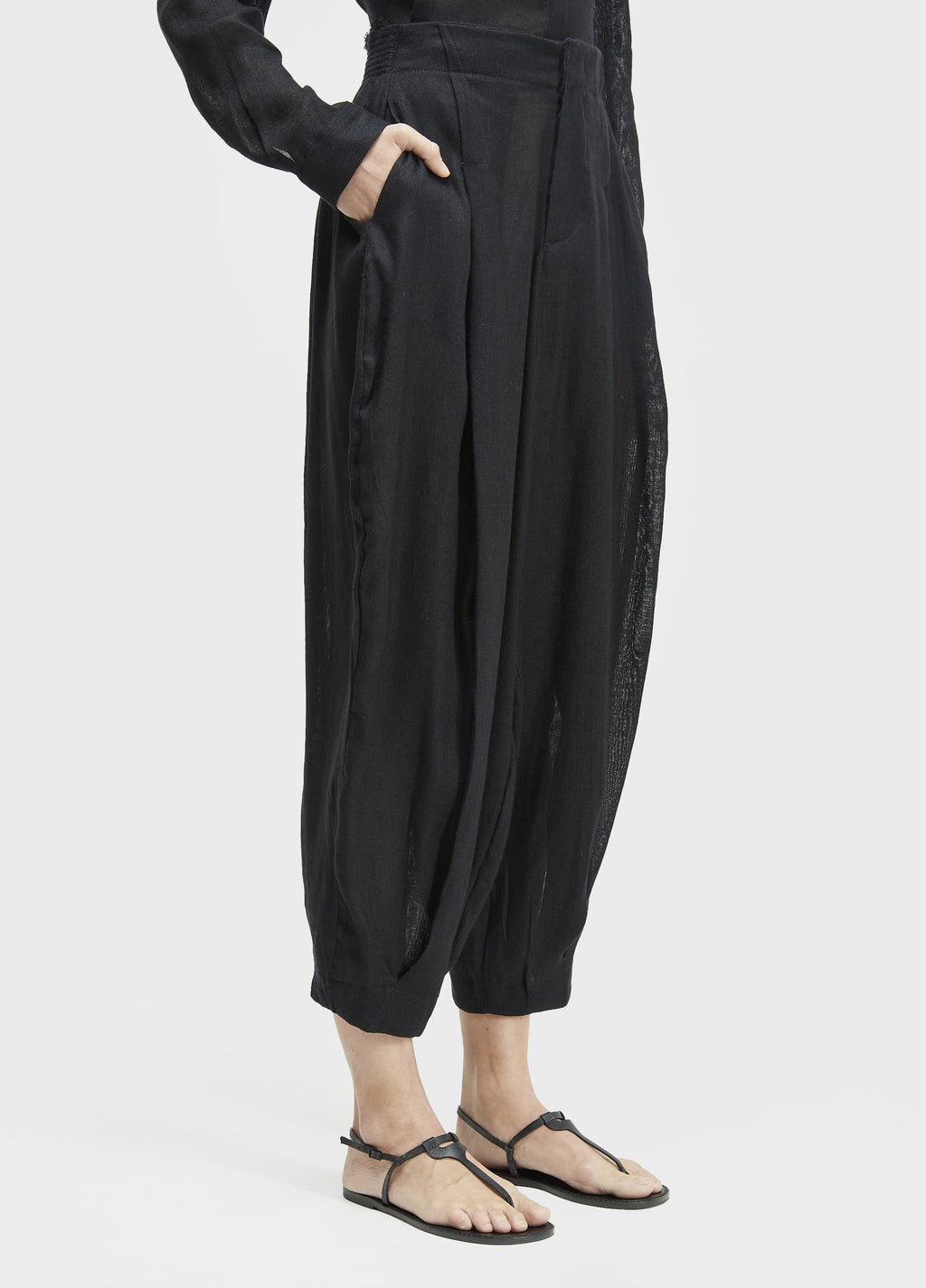 CALÇA PENCES LINHO RECICLADO