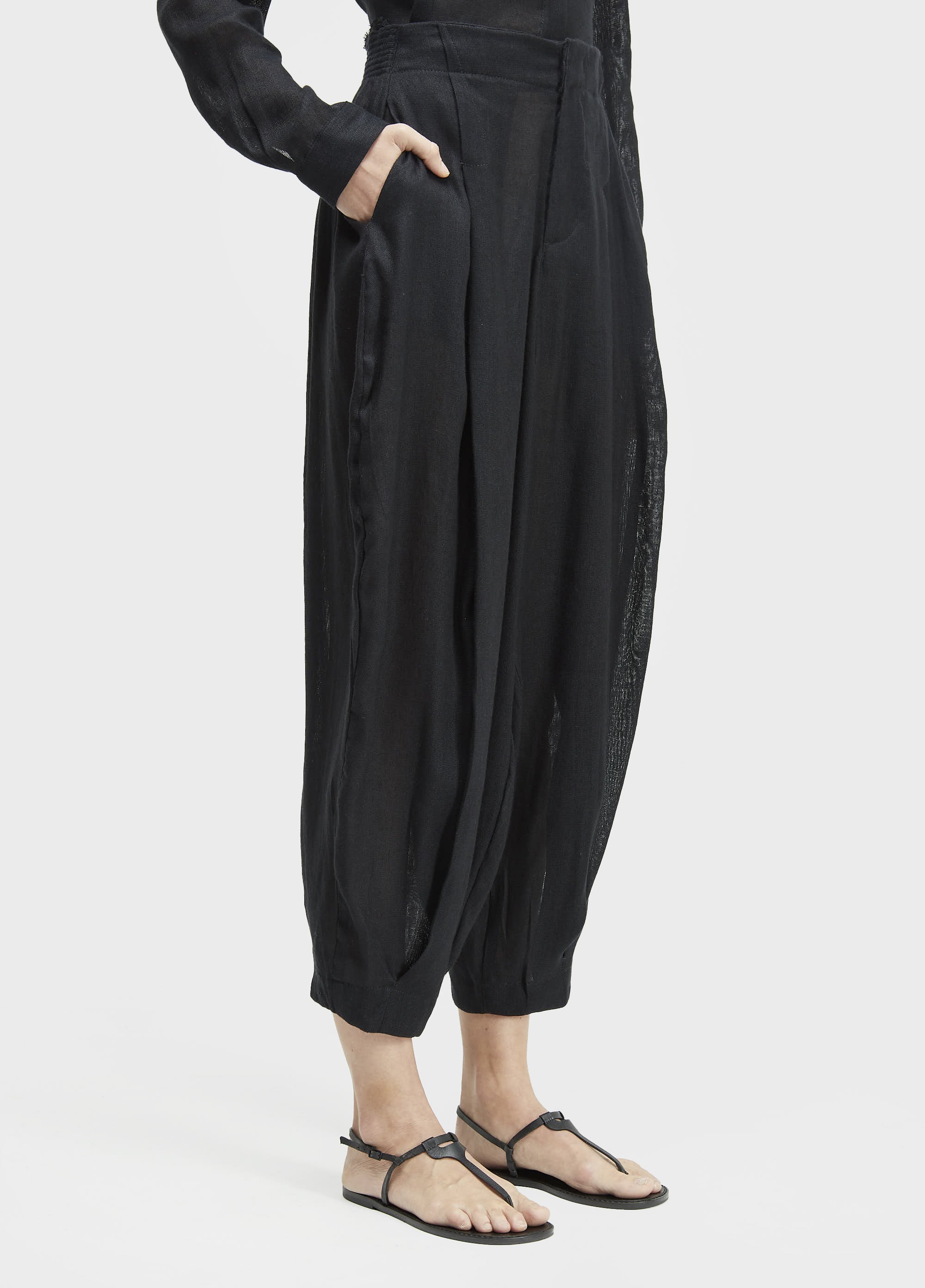 CALÇA PENCES LINHO RECICLADO