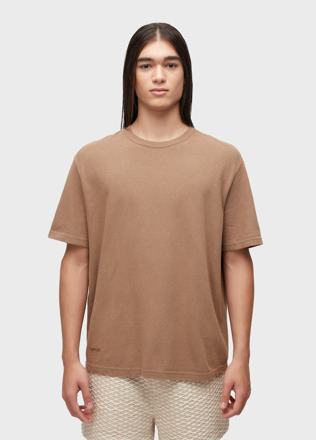 T-SHIRT OVER RUSTIC YOKE EMBROIDERED MC