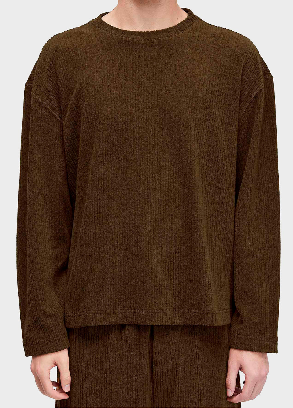 T-SHIRT TOWELLING RIB ML