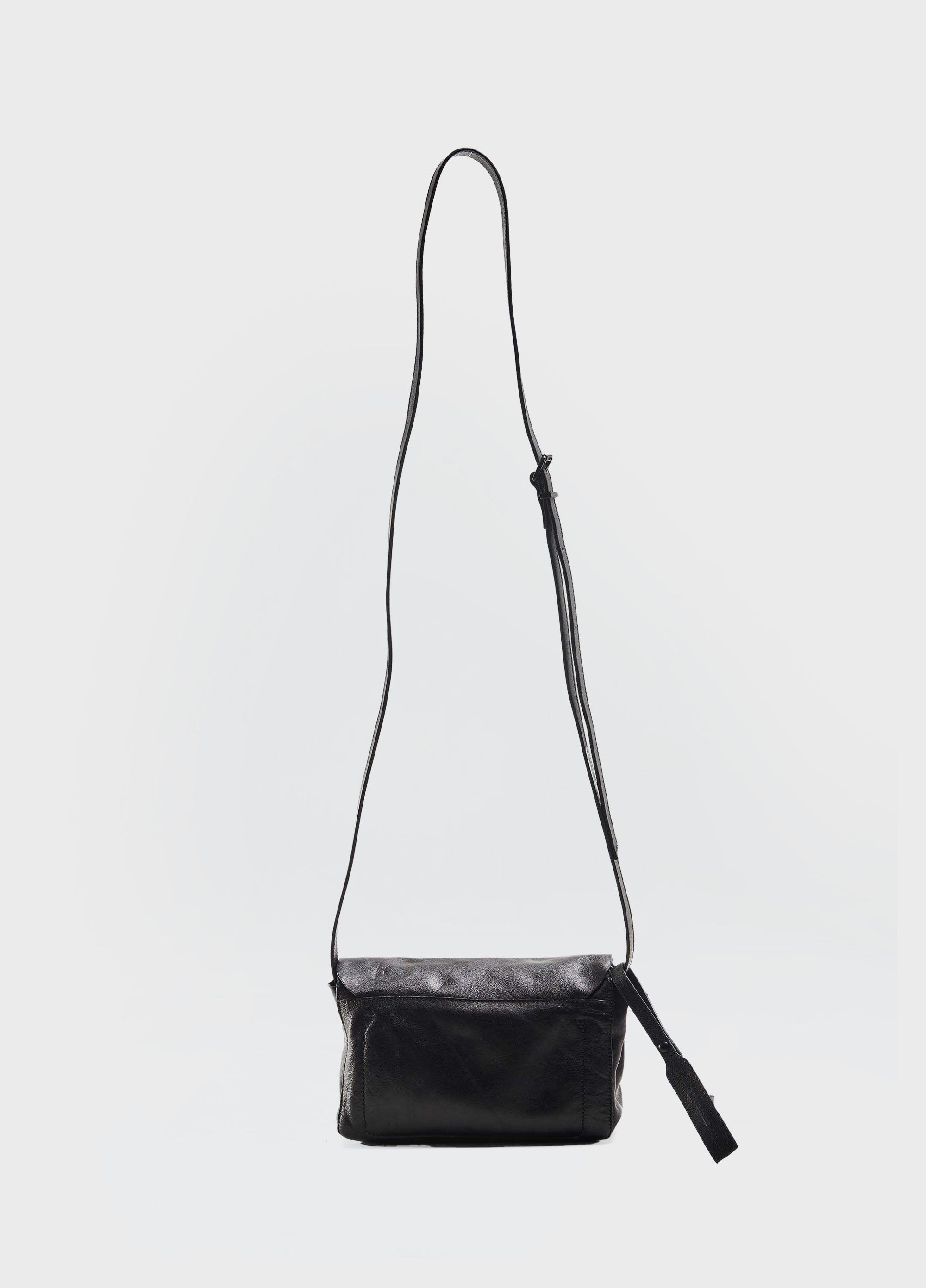 MINI LEATHER CROSSBODY E-BASICS BAG