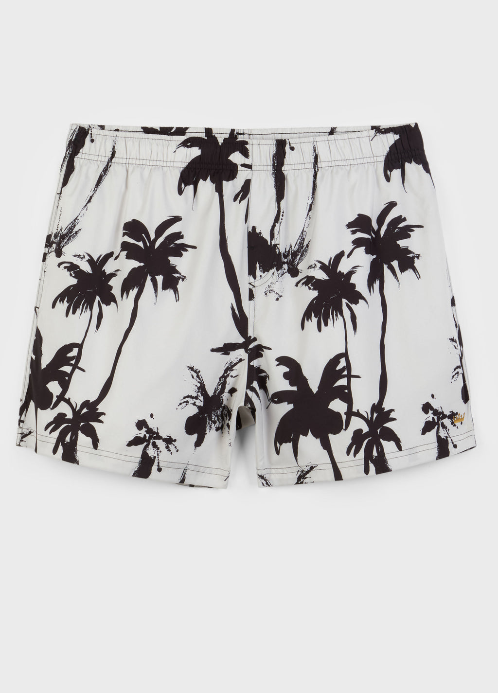 BEACH SHORT AQUAONE RORSCHACH OFF-WHITE/PRETO