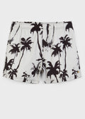 BEACH SHORT AQUAONE RORSCHACH OFF-WHITE/PRETO