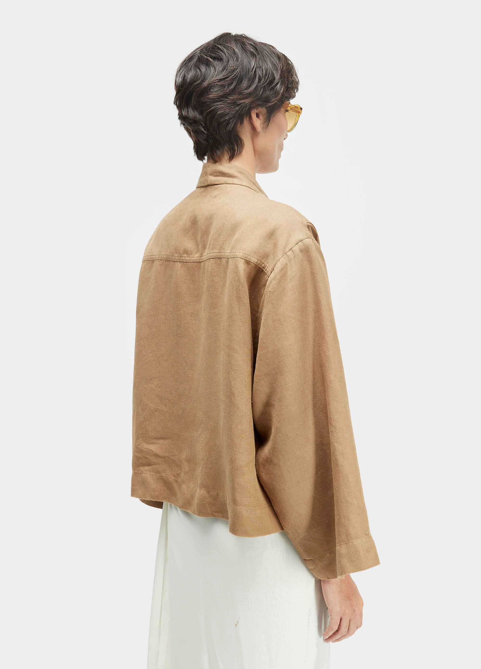 KIMONO PESPONTOS LINEN
