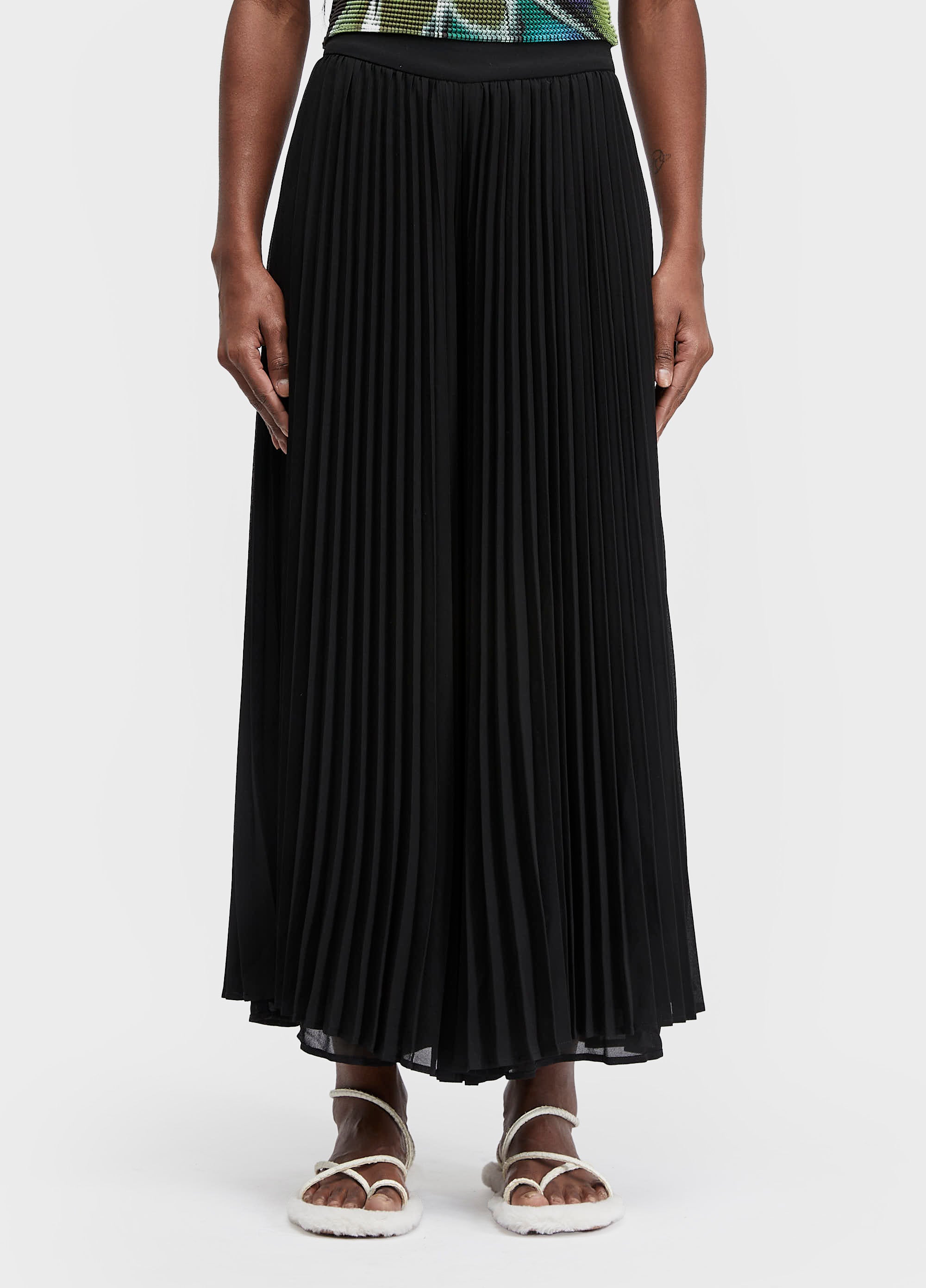 CALÇA PANTALONA PLISSADO