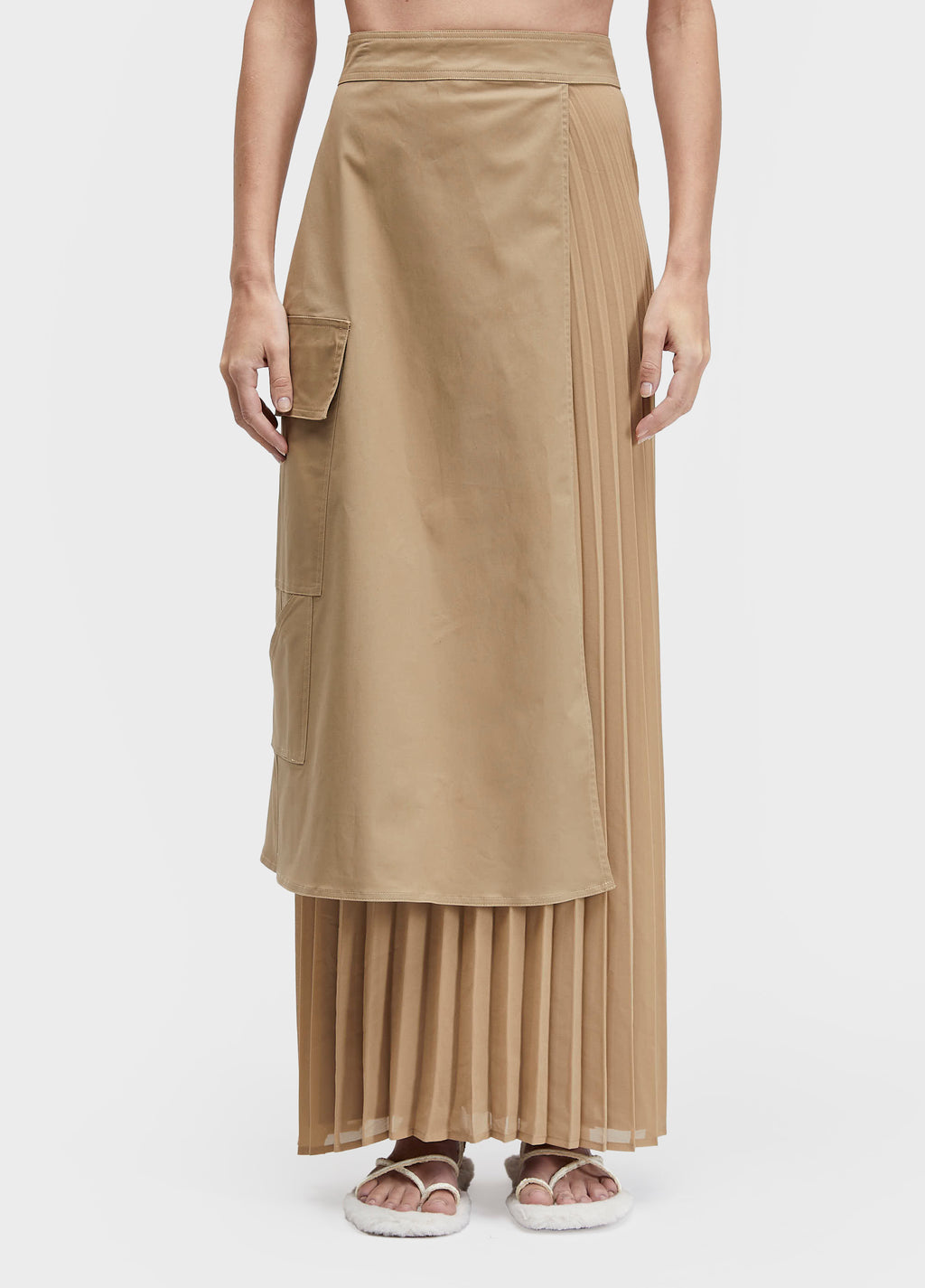 SAIA DUO PLISSADO COTTON