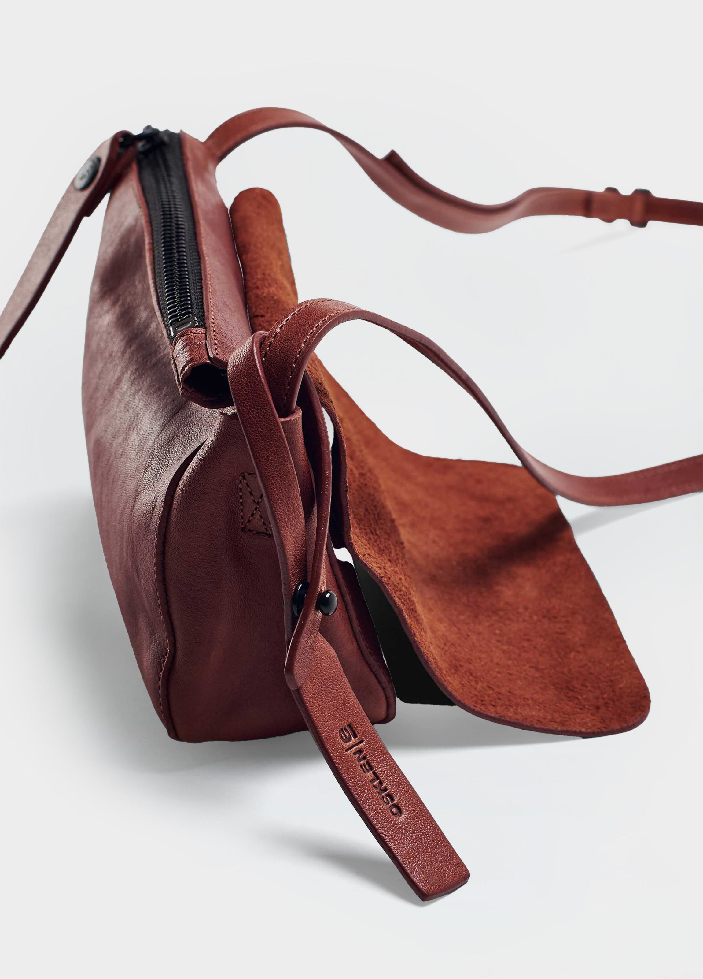 MINI LEATHER CROSSBODY E-BASICS BAG
