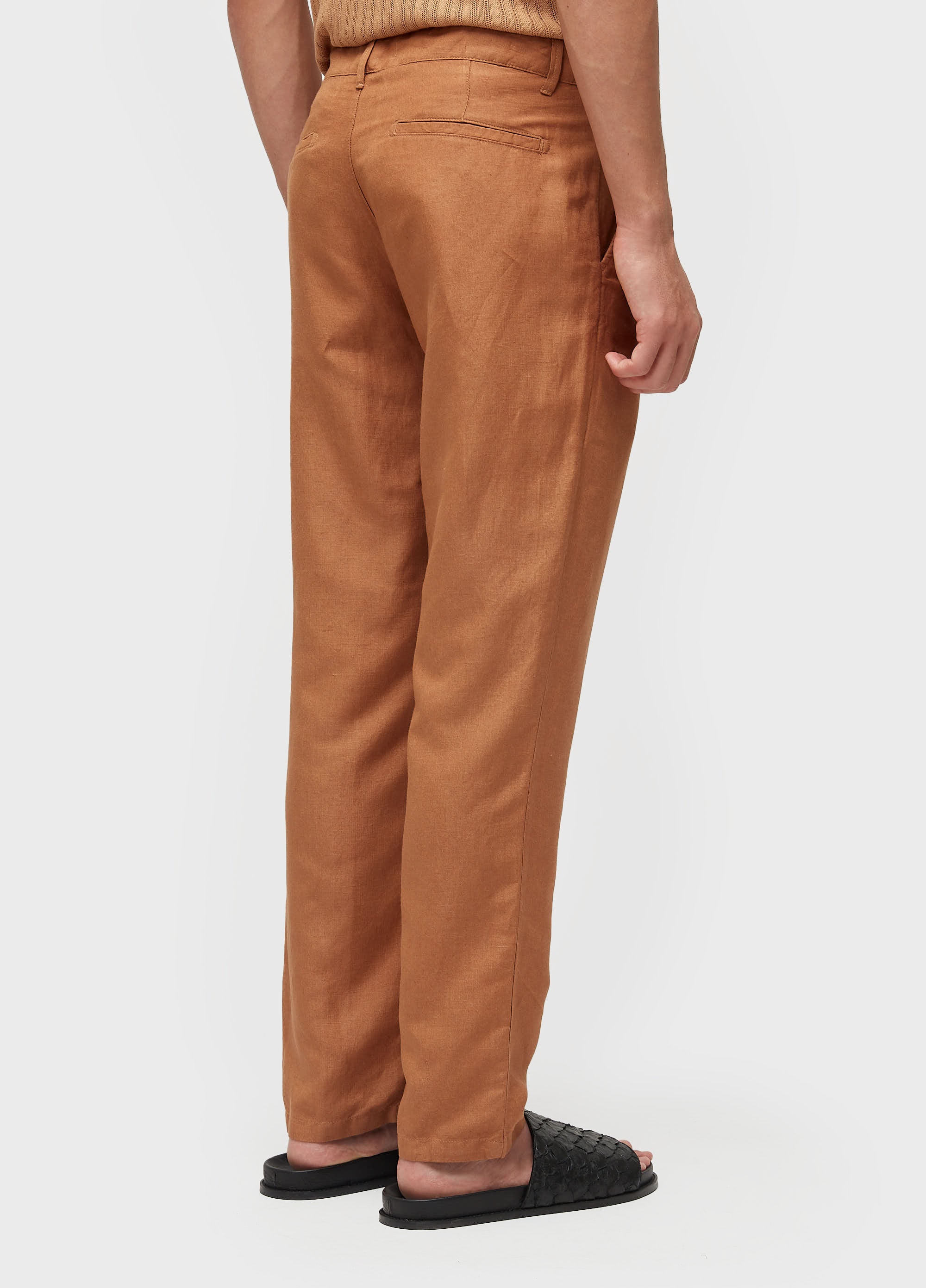 CALCA ALFAIATARIA FLUID LINEN