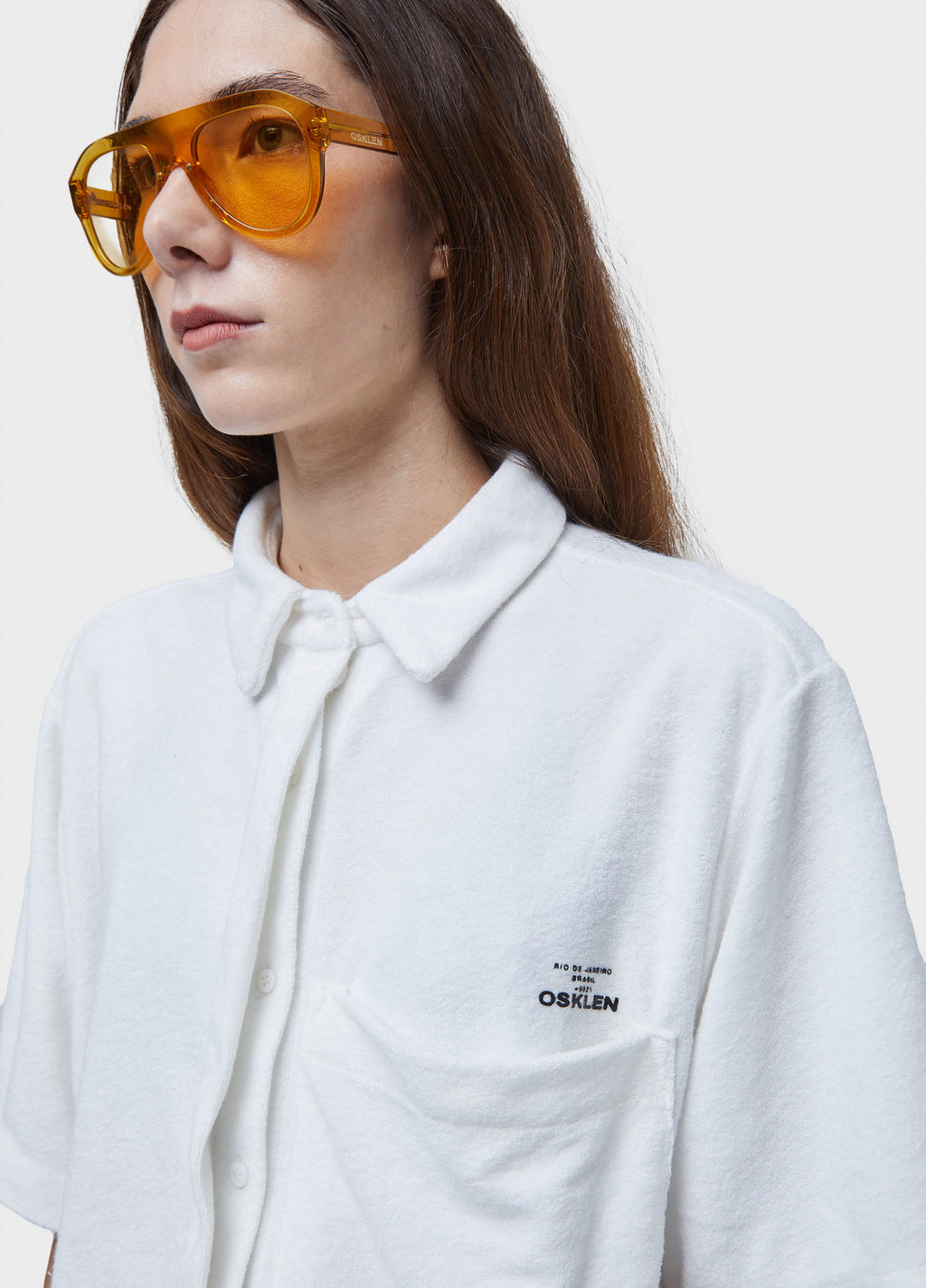 CAMISA ATOALHADA OFF-WHITE