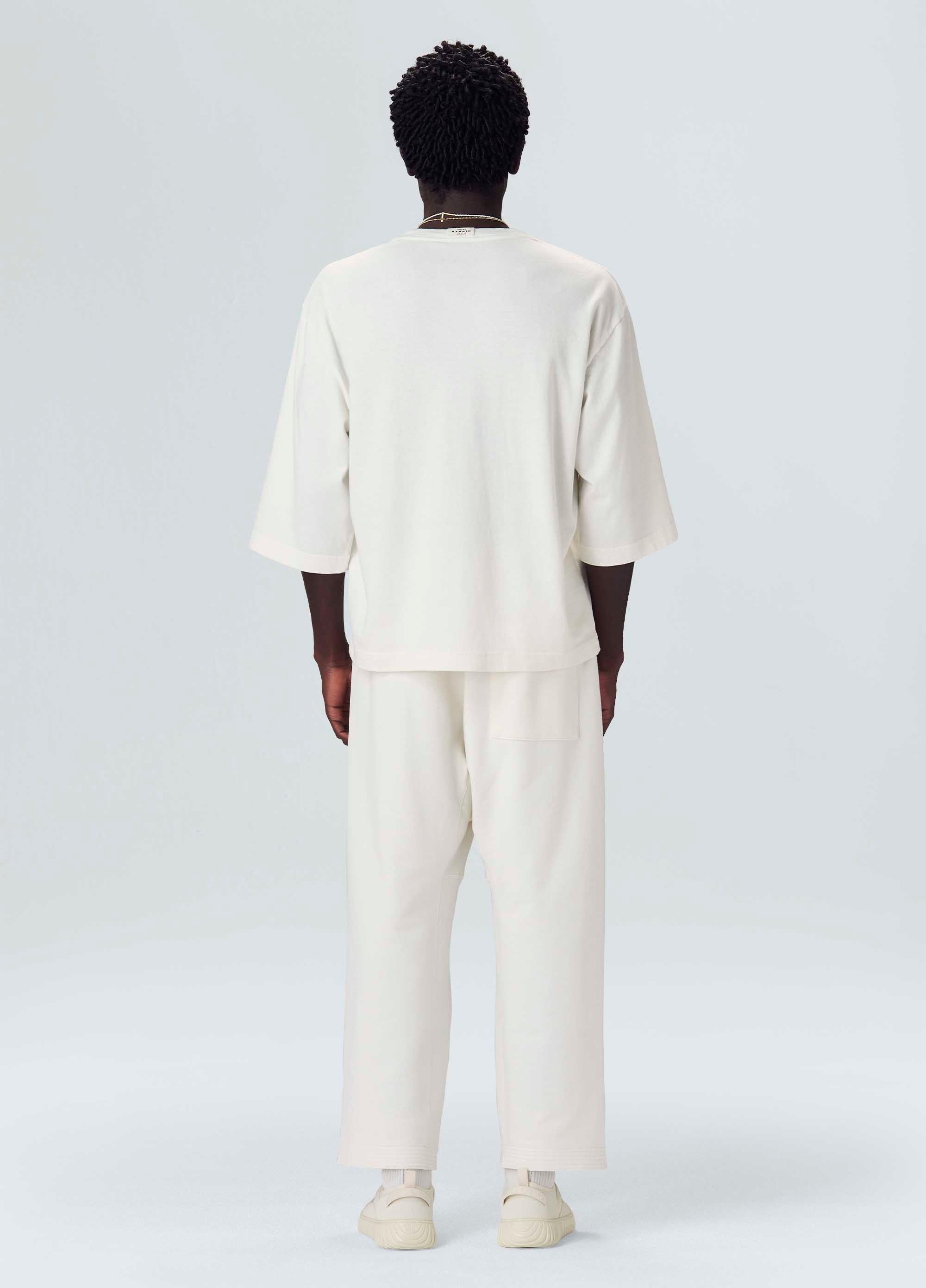 CALCA MOLETOM TOKYO OFF-WHITE