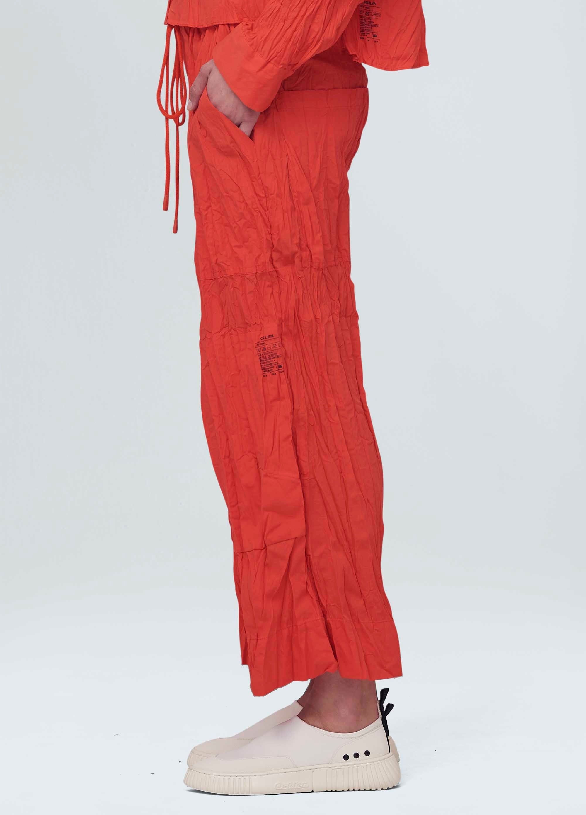 CALÇA TRICOLINE WRINKLED