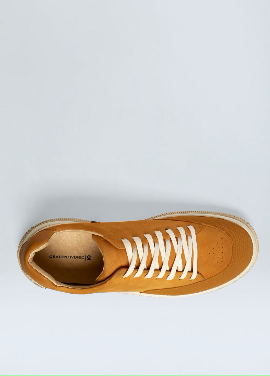 TENIS HYBRID LACES NOBUCK MASC MOSTARDA/CRU