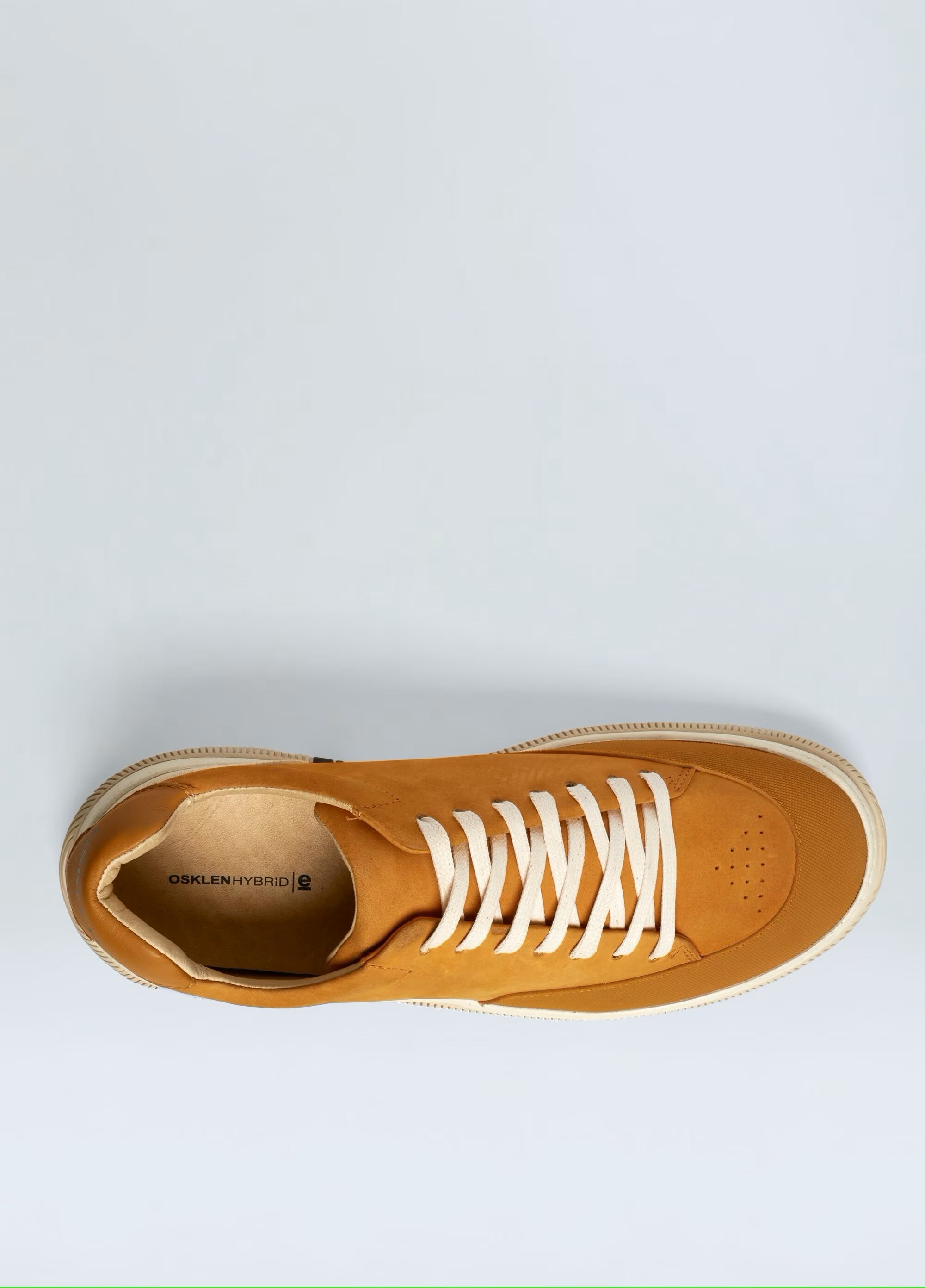 TENIS HYBRID LACES NOBUCK MASC MOSTARDA/CRU