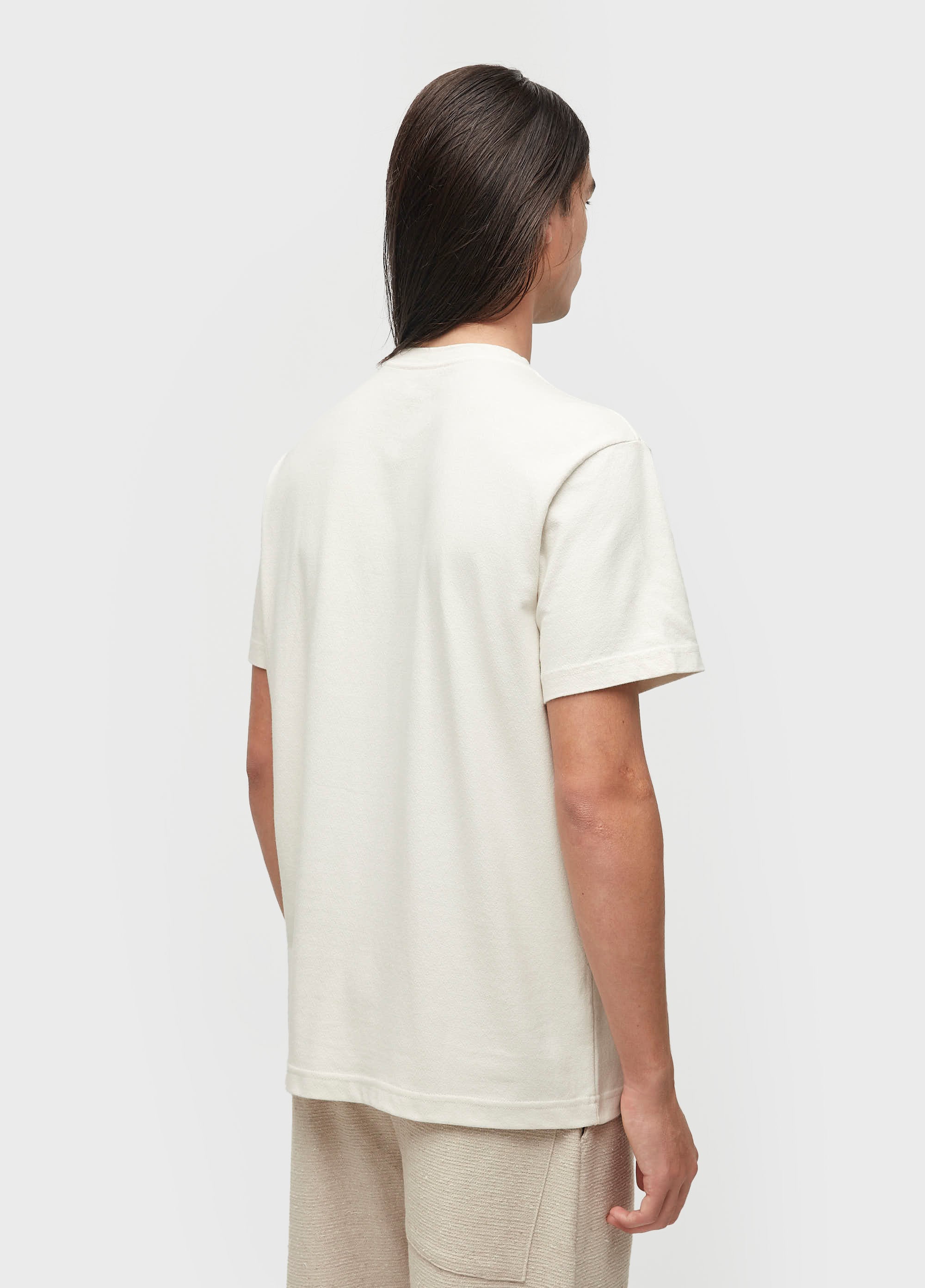 T-SHIRT VINTAGE FLOWER EMBROIDERED MC