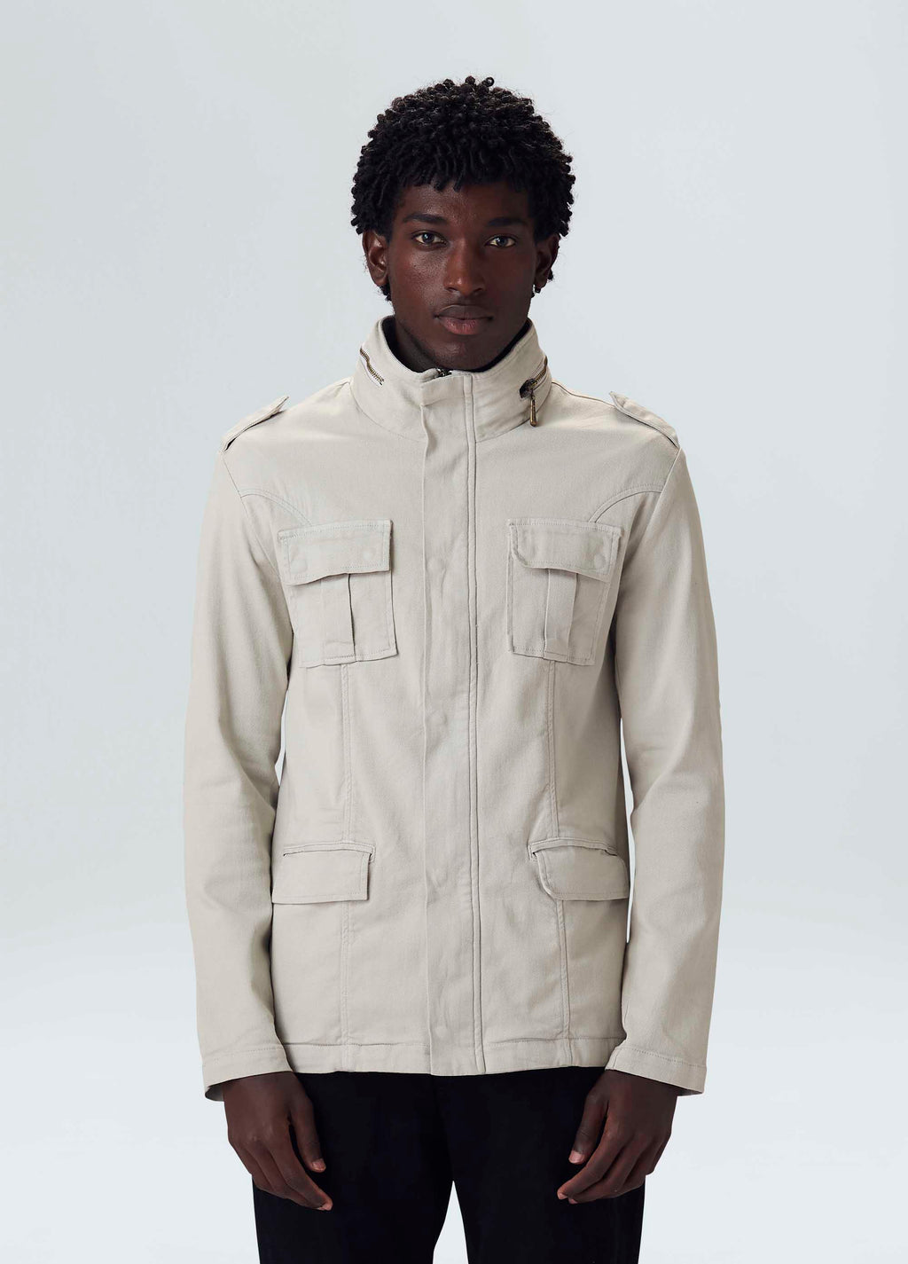 PARKA MASC POCKETS GOLA ALTA ASPEN