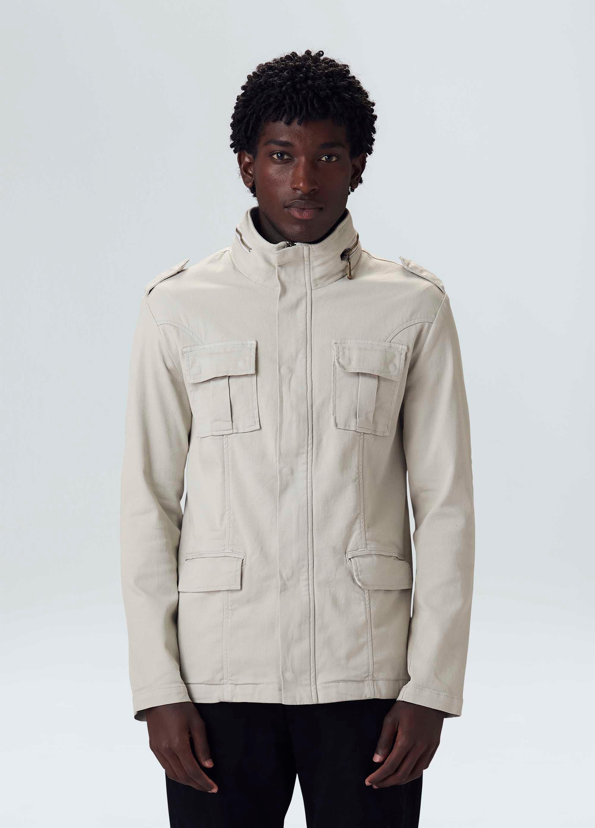 PARKA MASC POCKETS GOLA ALTA ASPEN