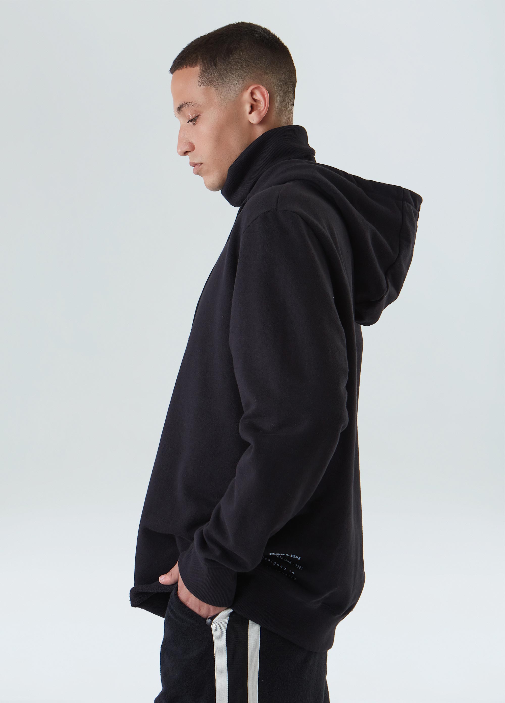 MOLETOM SOLID HIGHT NECK ACTUAL