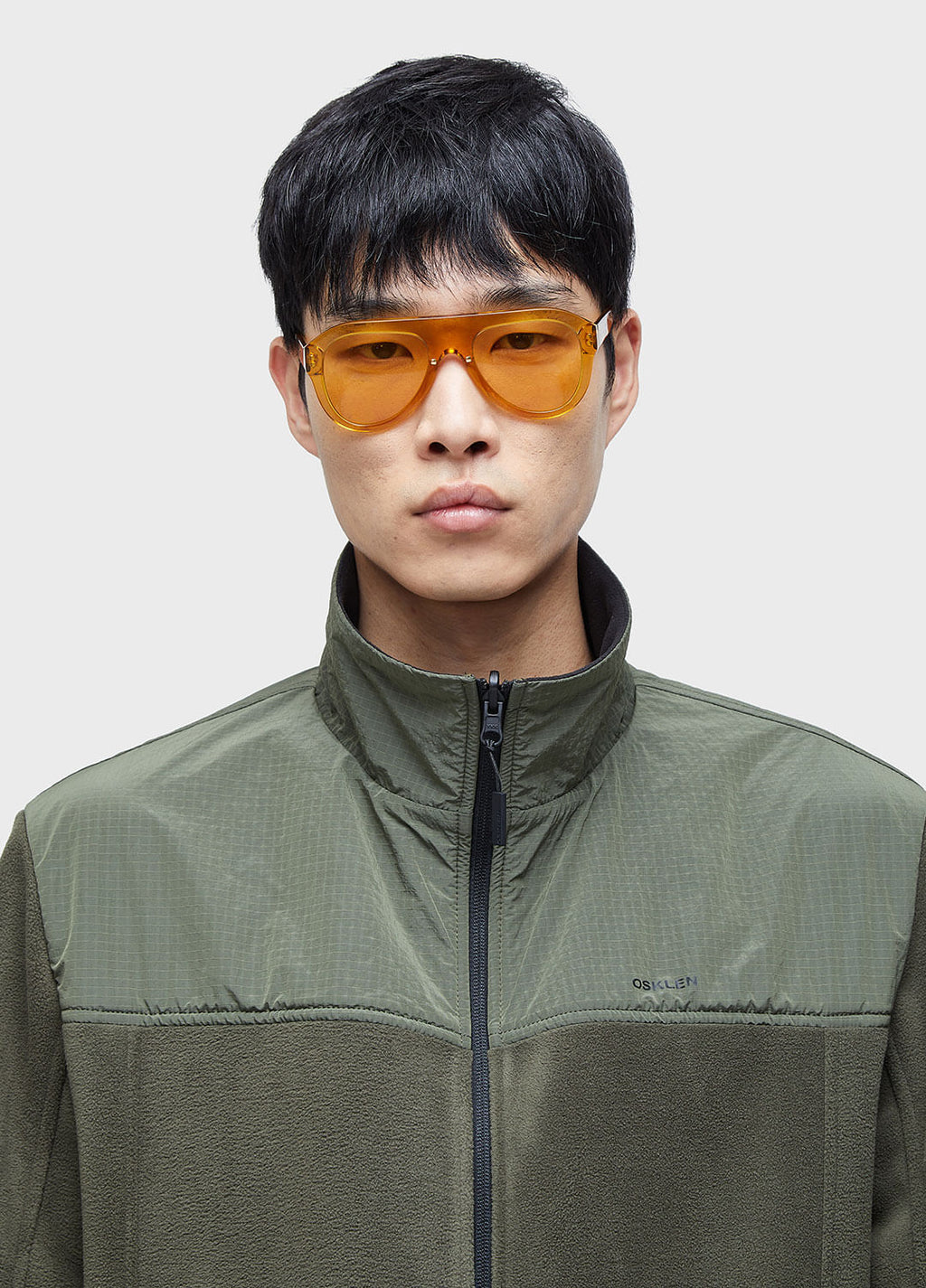 AGASALHO DOUBLE FACE FLEECE ITM FOREST/PRETO