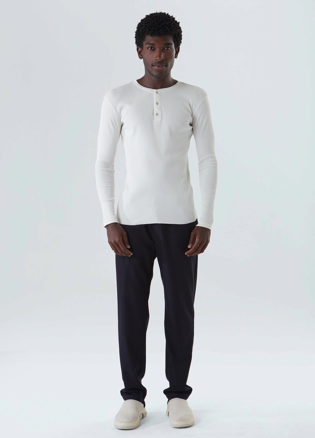BATA FIT RIBBED ML OFF-WHITE