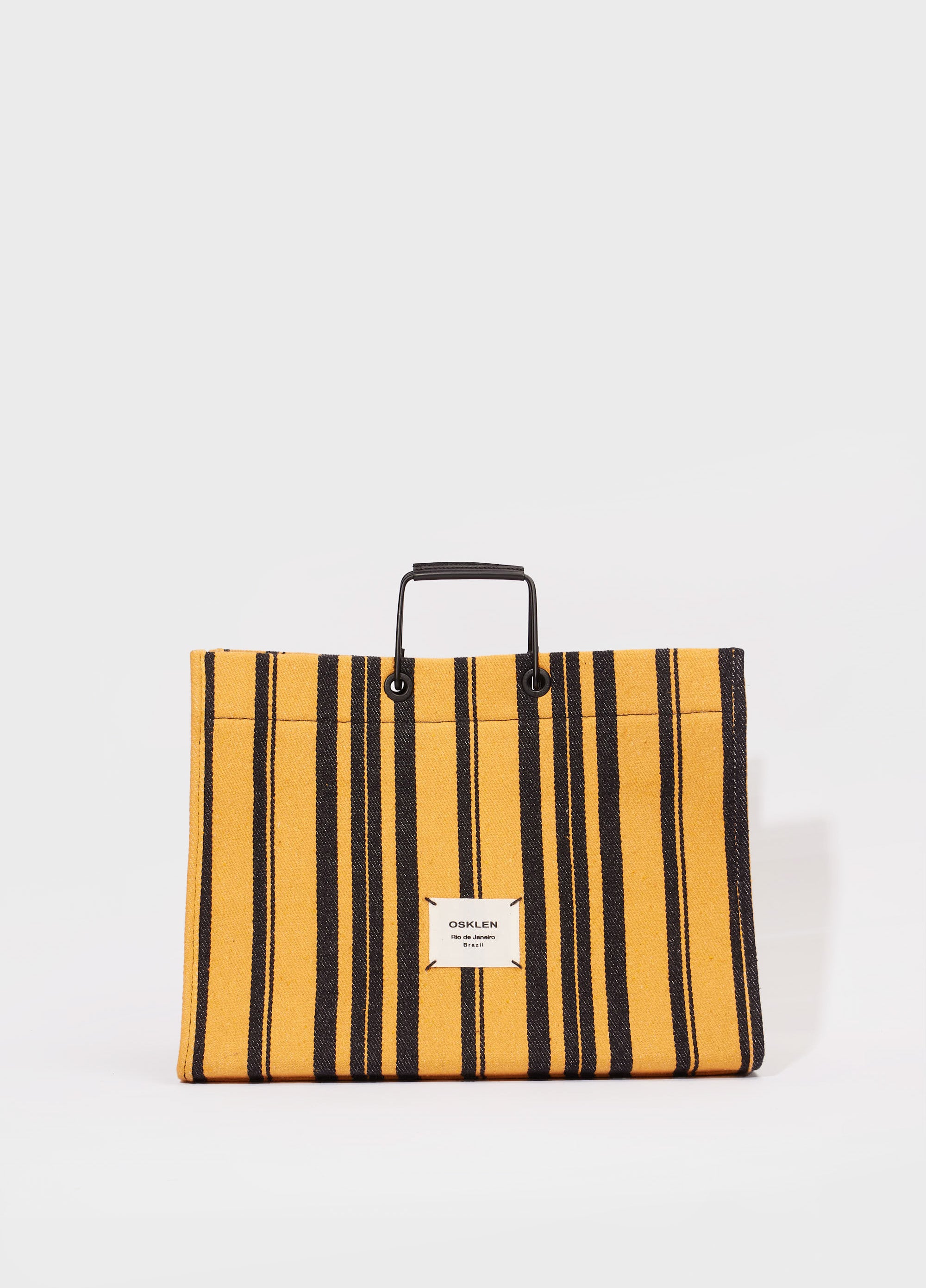 BOLSA TOTE LARGE LISTRAS