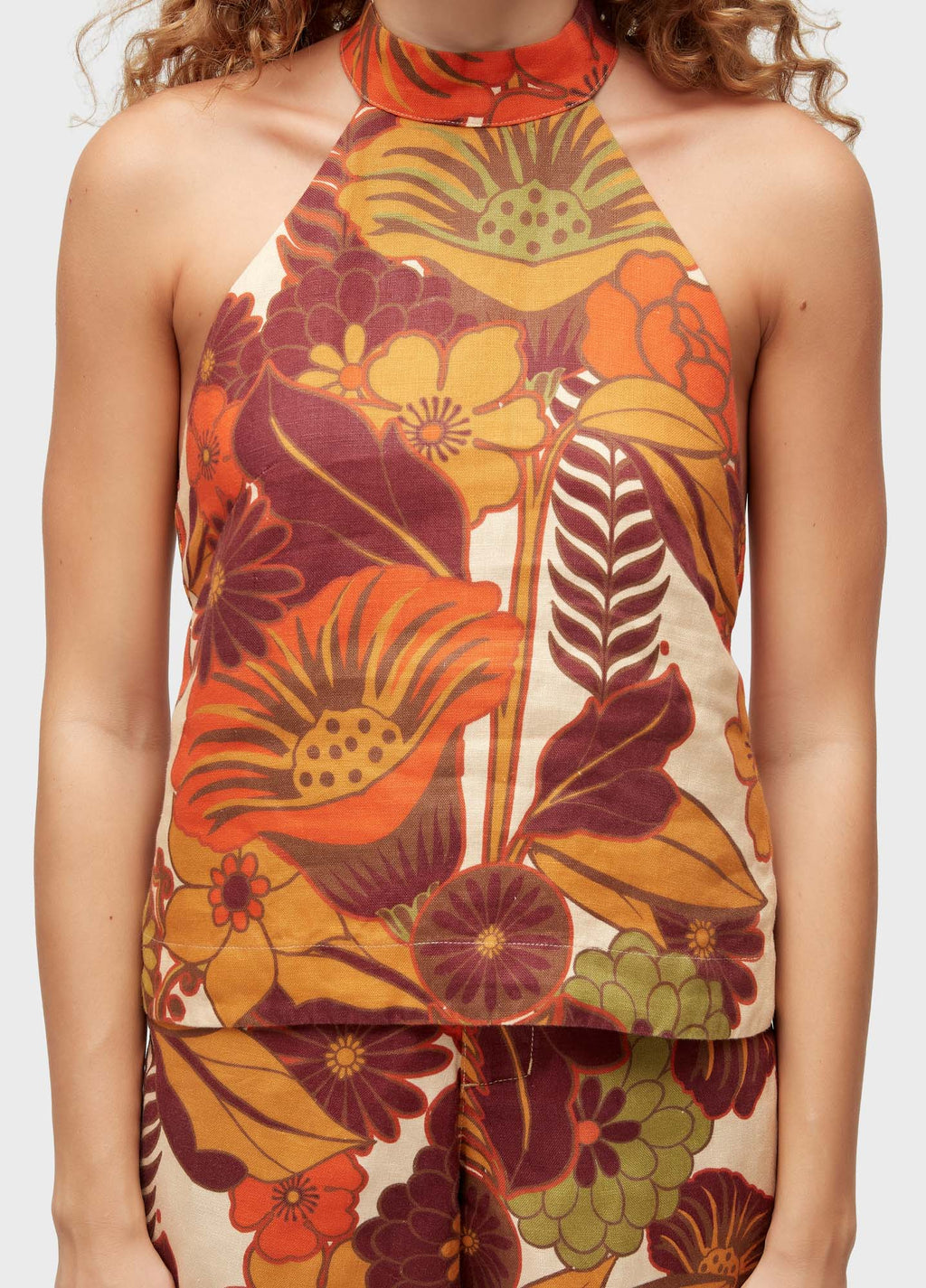 BLUSA GOLA GARDEN PARTY