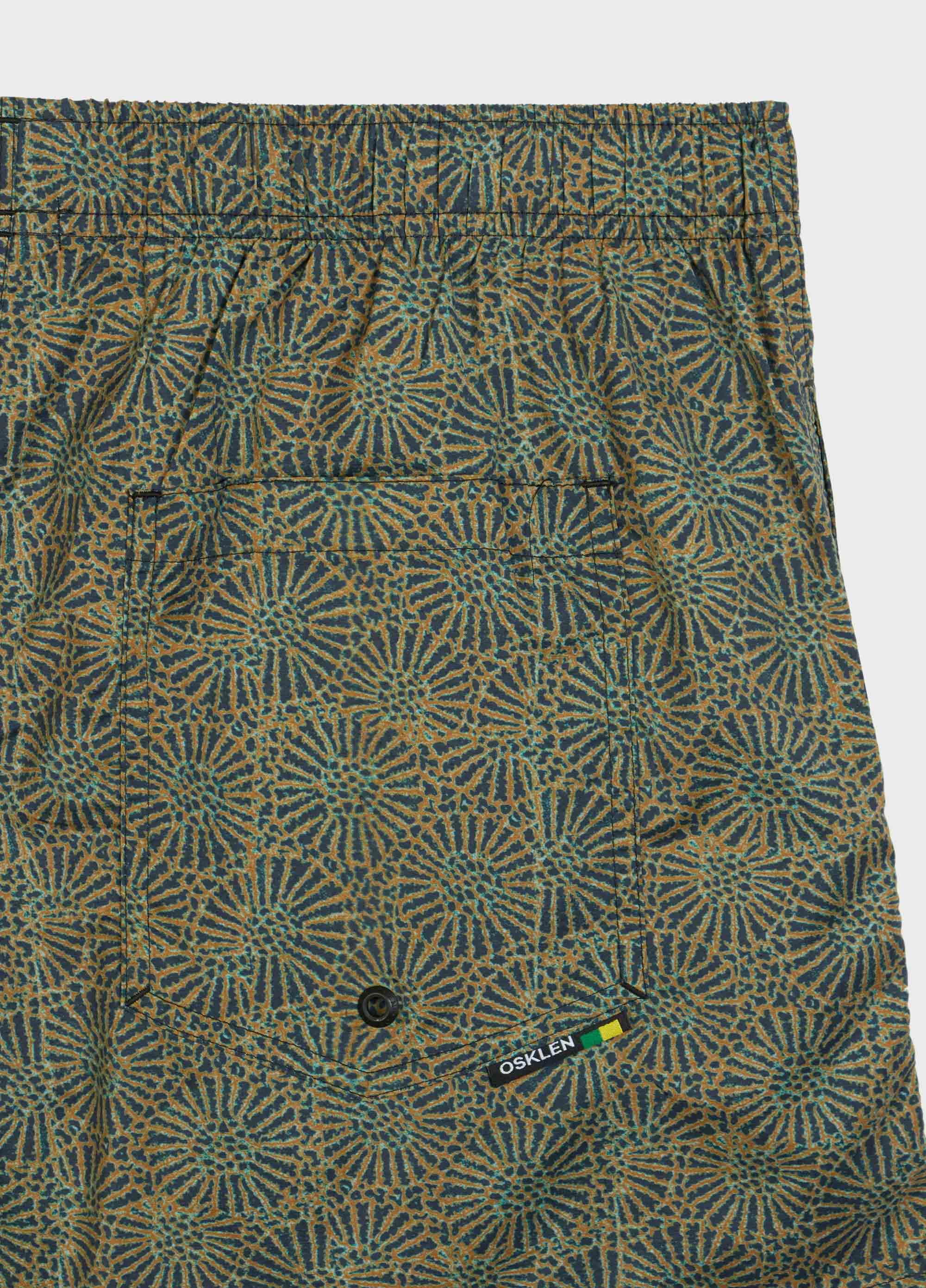 BEACH SHORT VINTAGE CORAL