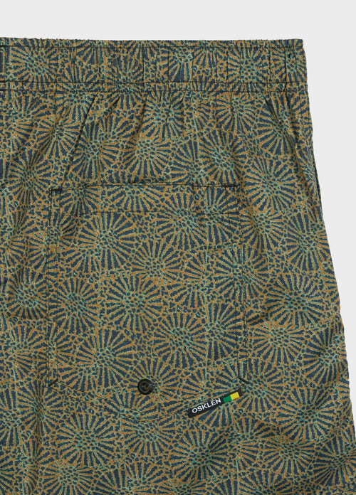 BEACH SHORT RESORT VINTAGE CORAL