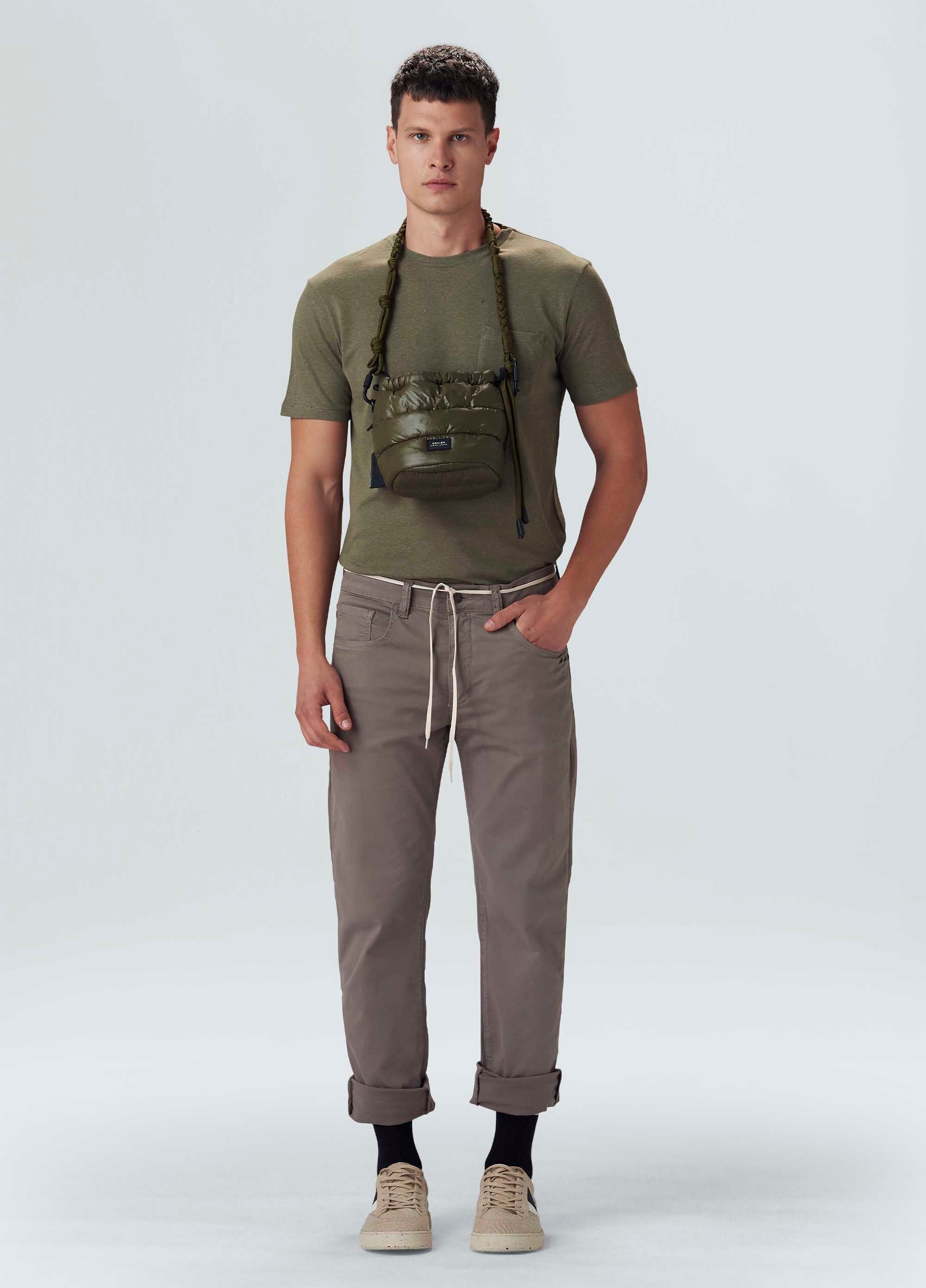 CALCA 5 POCKETS COLOR LISA CINZA