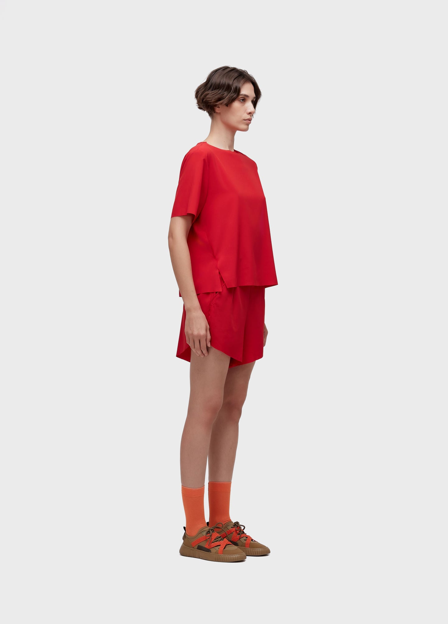 SHORT SUPERLIGHT VERMELHO ACEROLA