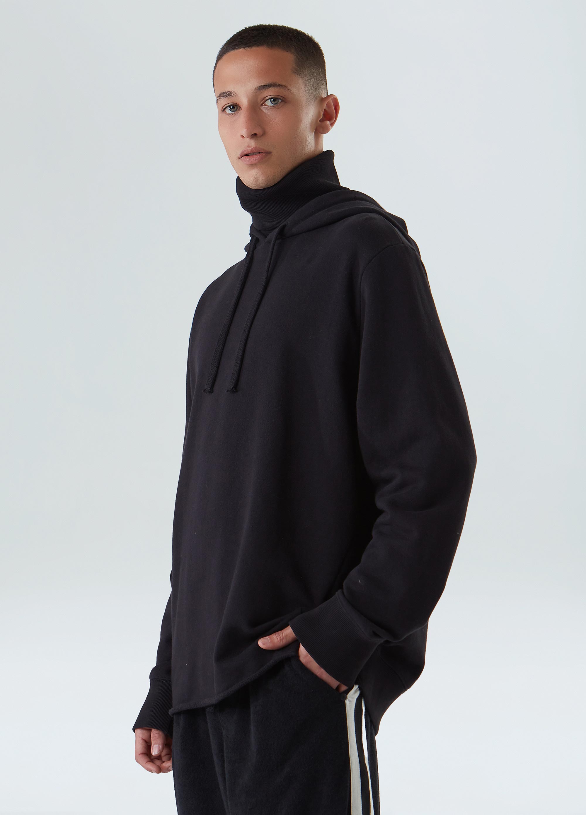MOLETOM SOLID HIGHT NECK ACTUAL