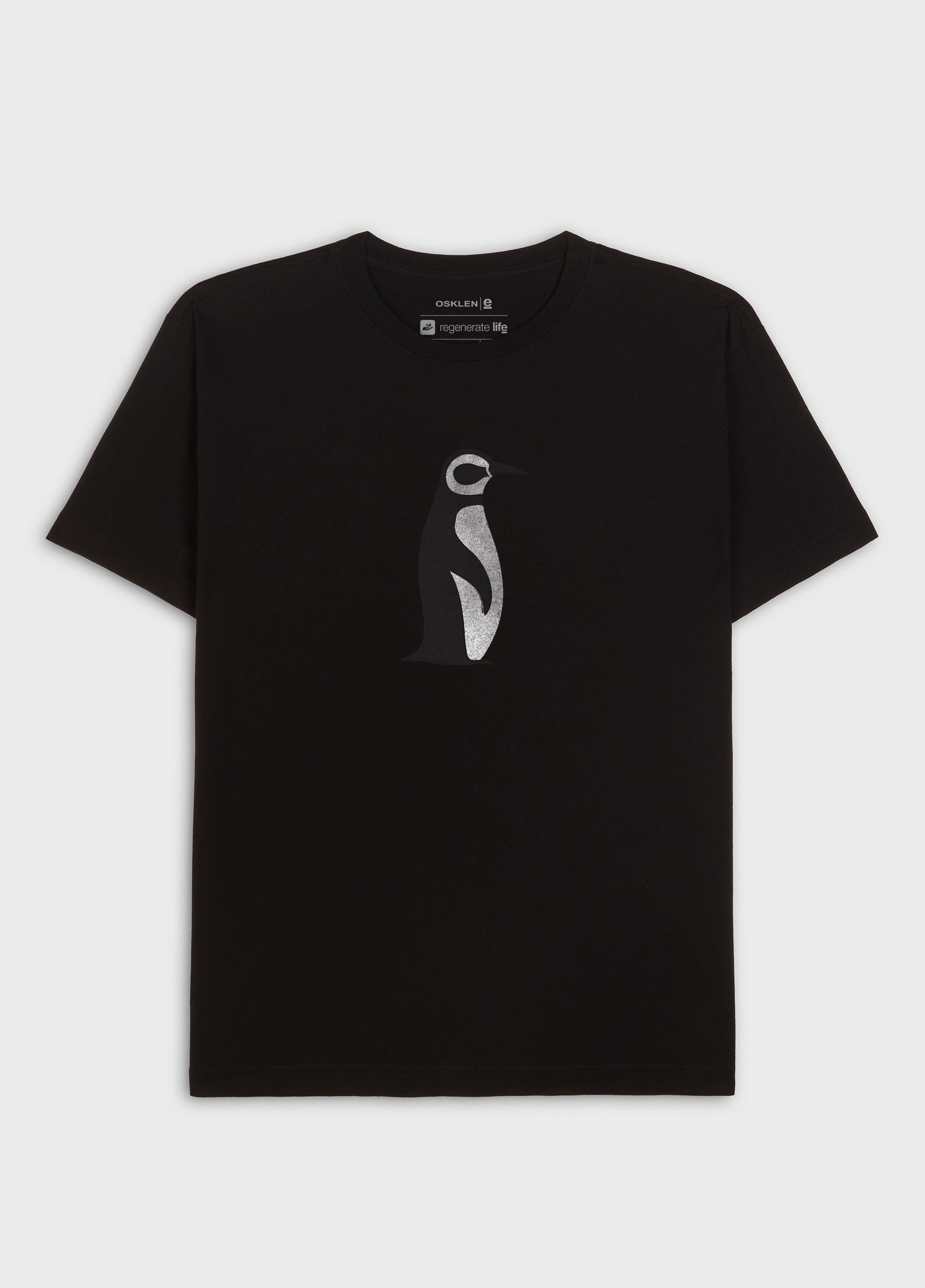 T-SHIRT VINTAGE PENGUIN MC PRETO
