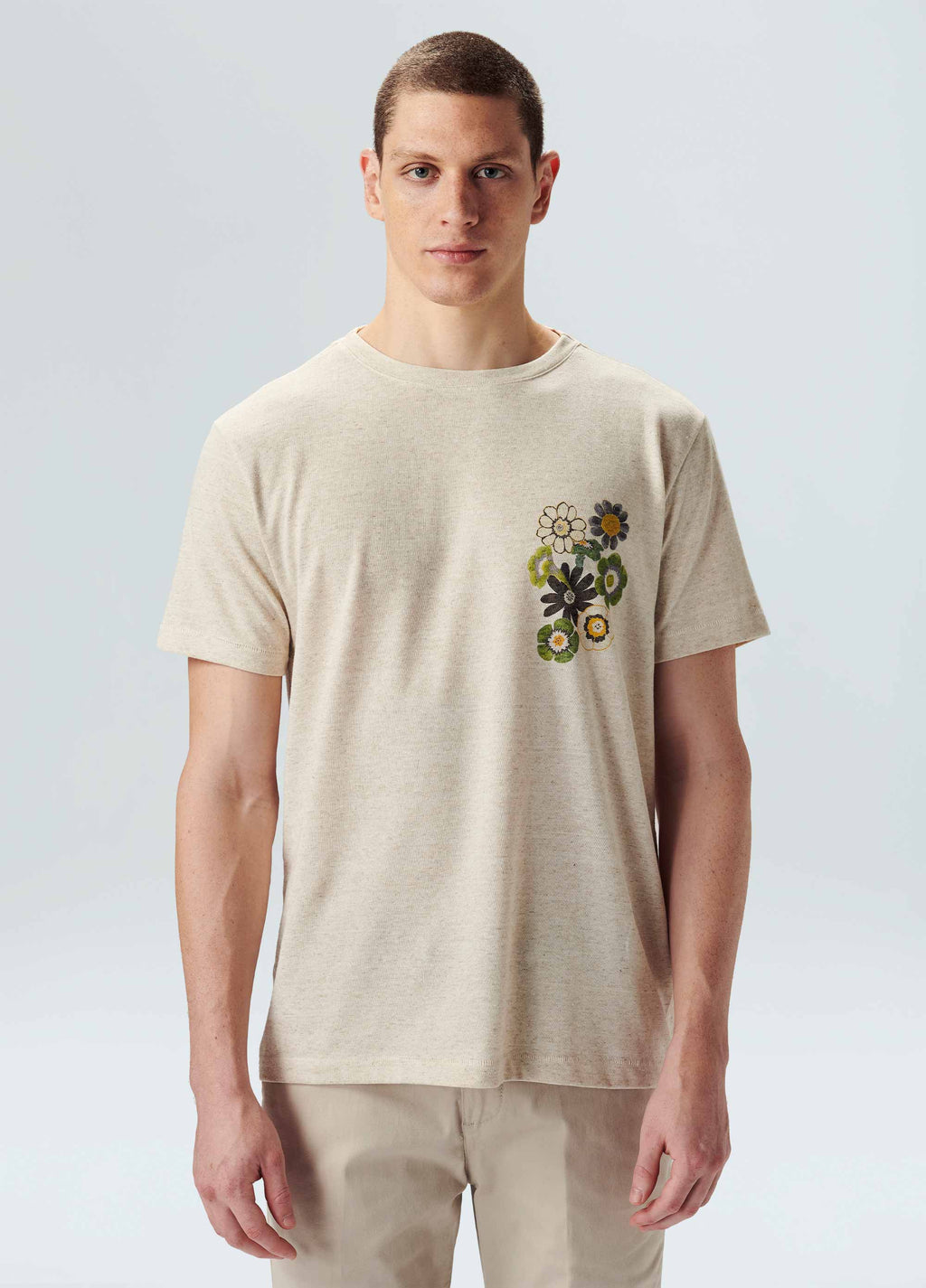 T-SHIRT ECOBLEND LIGHT FLORAL