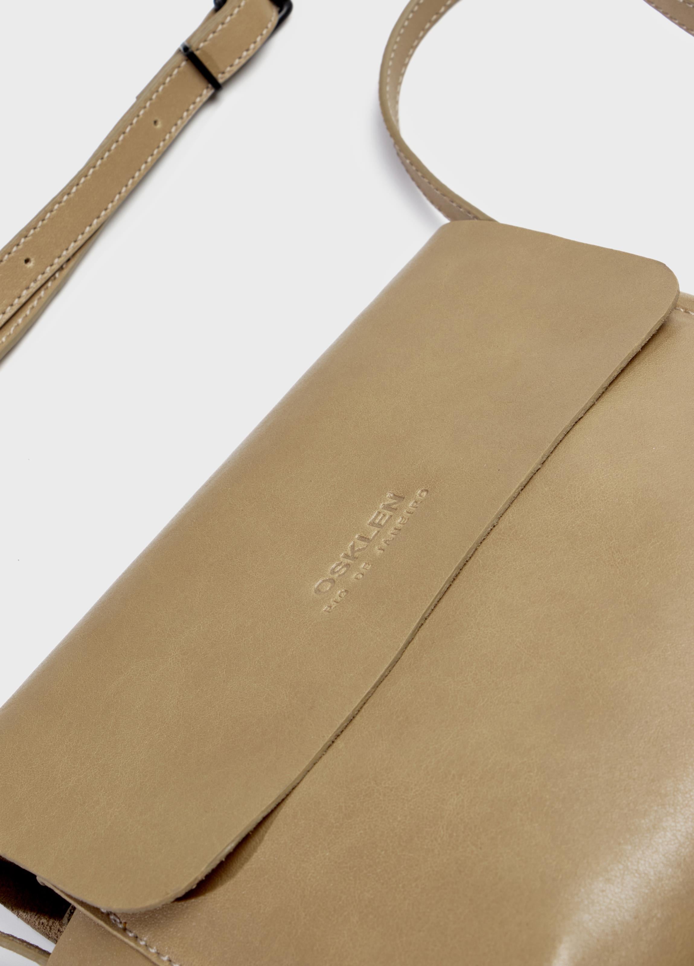 MINI LEATHER CROSSBODY E-BASICS BAG