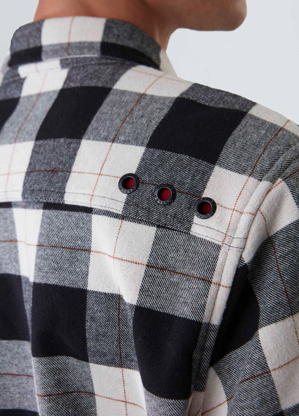 OVERSHIRT MASCULINA XADREZ AREIA/PRETO/VINHO