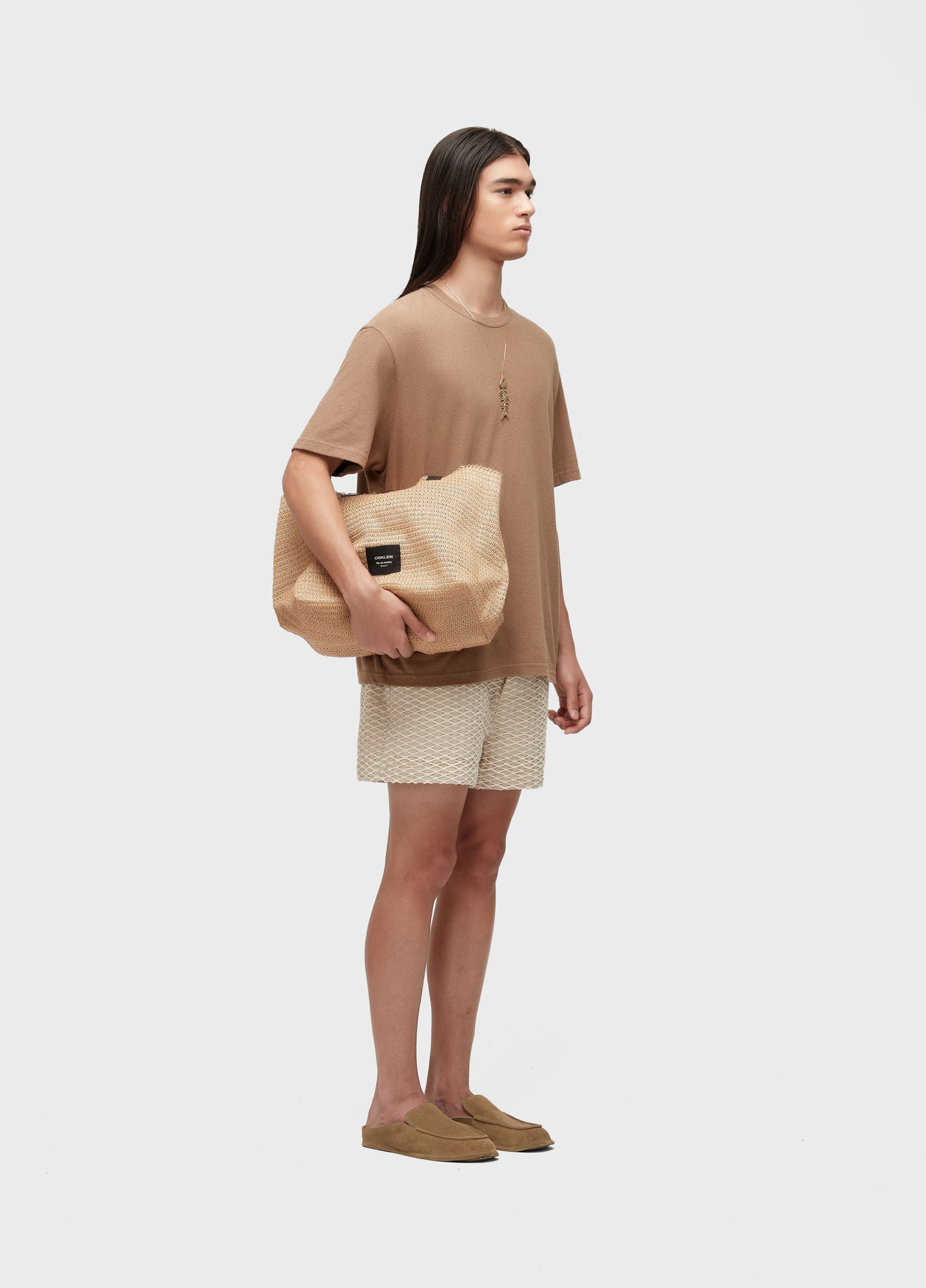 T-SHIRT OVER RUSTIC YOKE EMBROIDERED MC