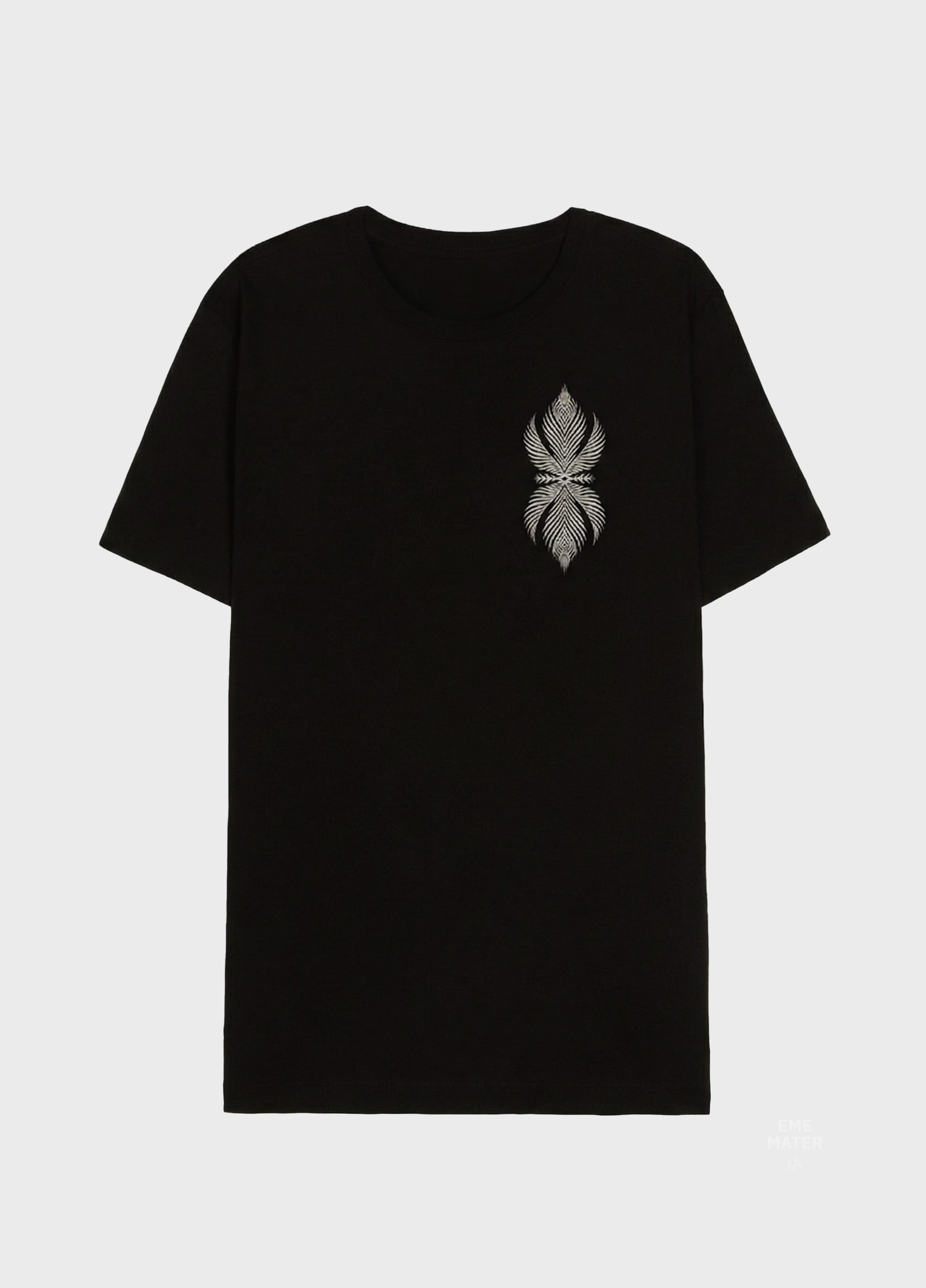 T-SHIRT SLIM VINTAGE LEAF