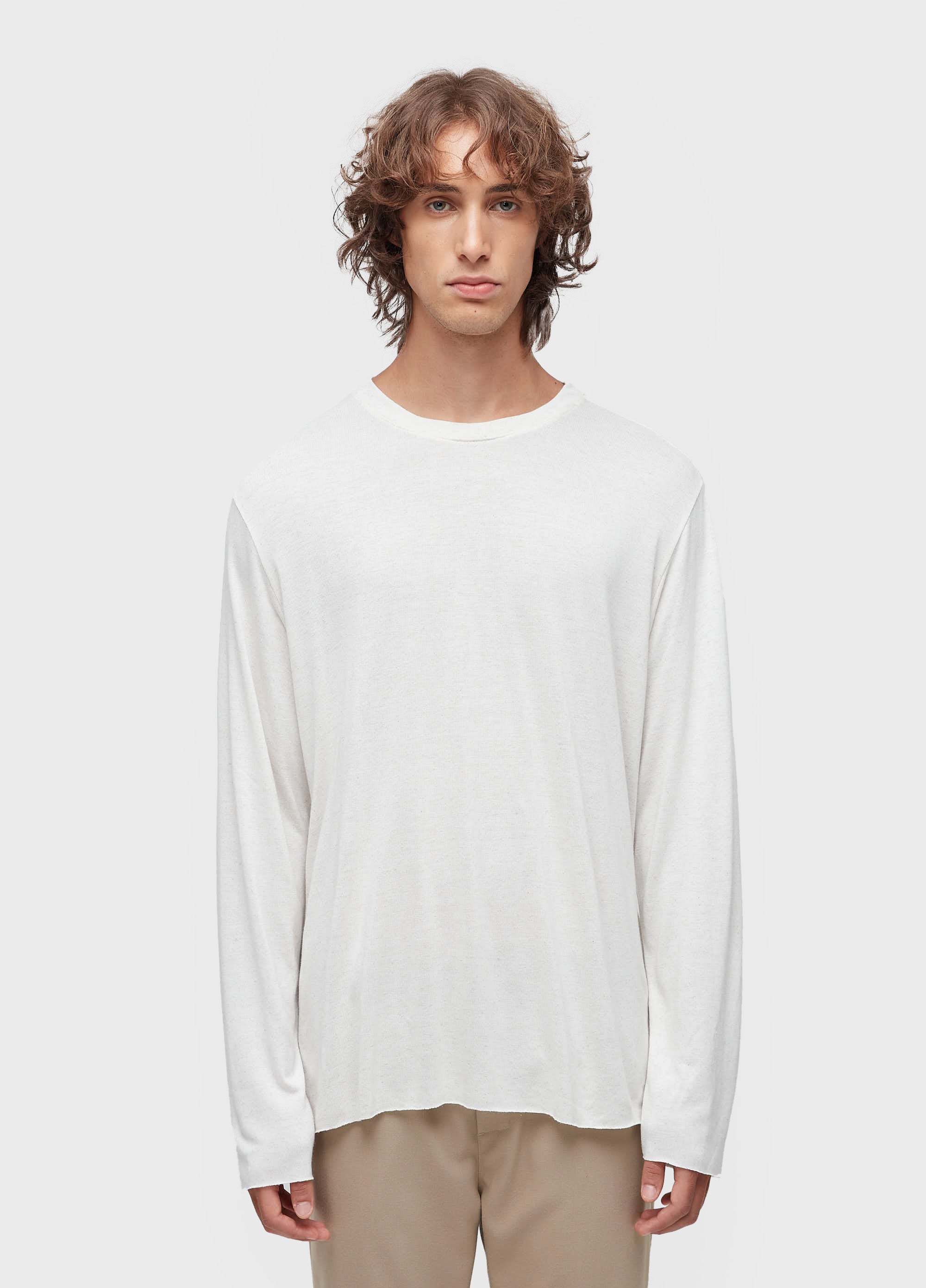 T-SHIRT VISUAL LINEN CUT ML