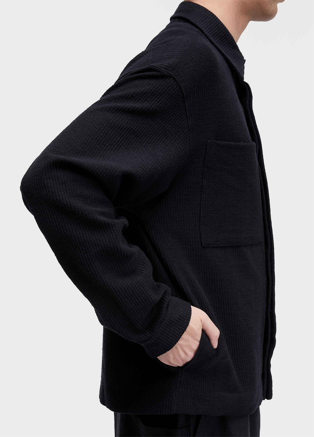 OVERSHIRT MOLETOM COTELE
