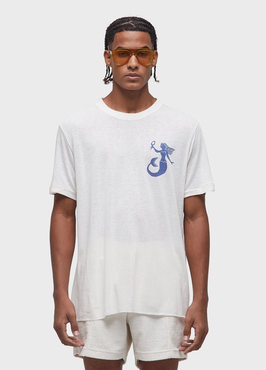 T-SHIRT LIGHT LINEN YEMANJA MC