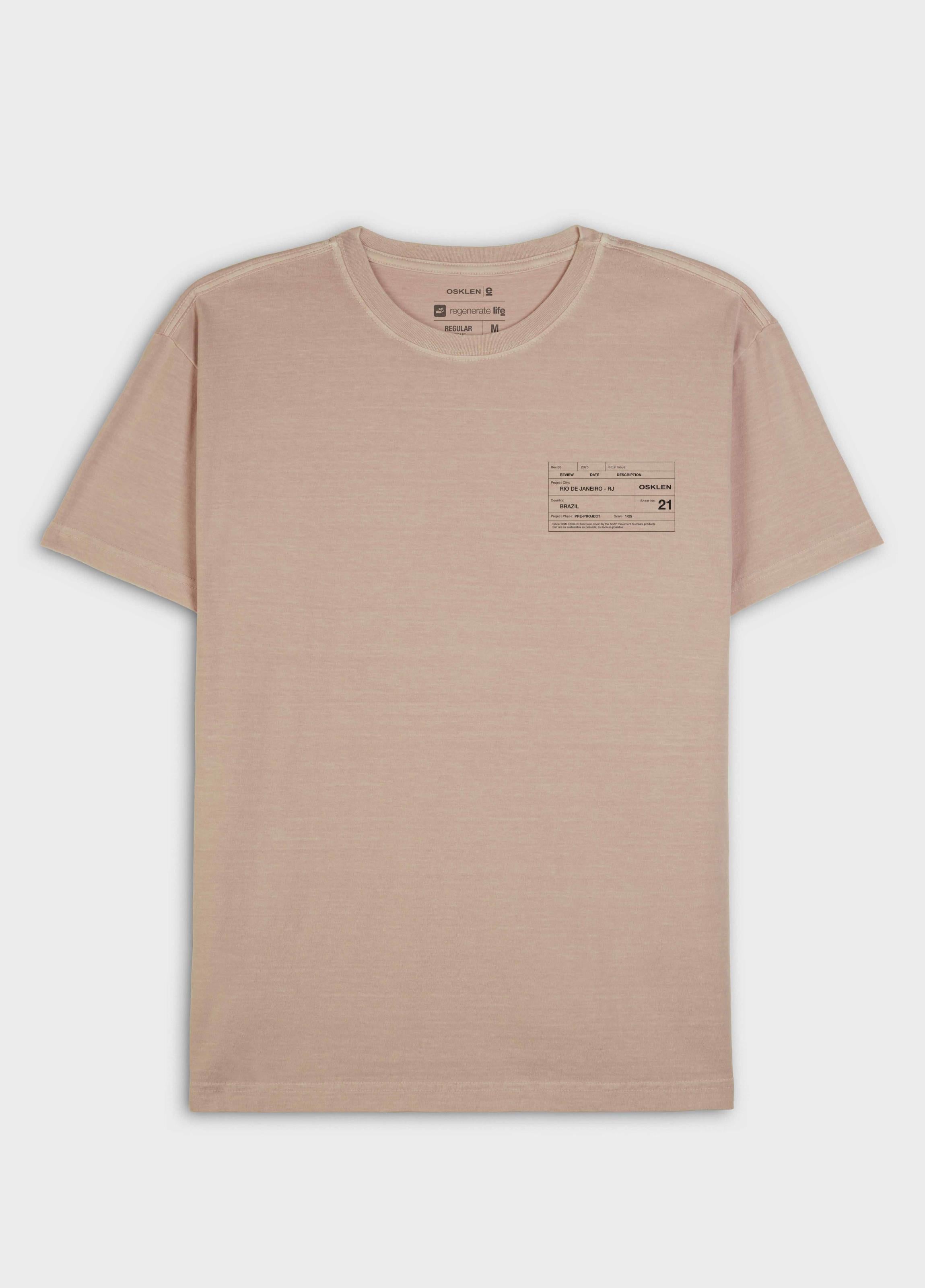 T-SHIRT STONE CARIMBO MC