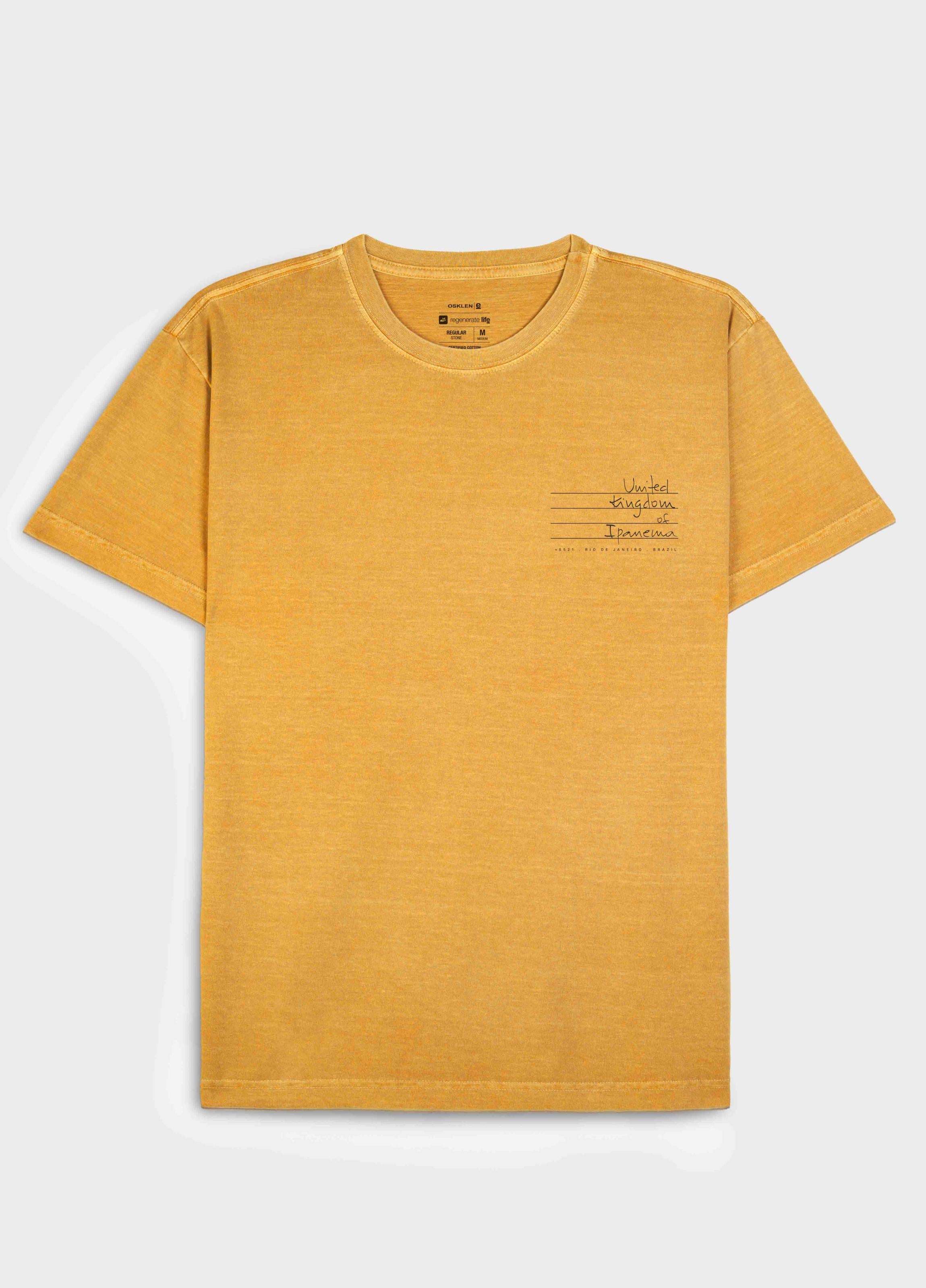 T-SHIRT STONE ICONES MC DAMASCO